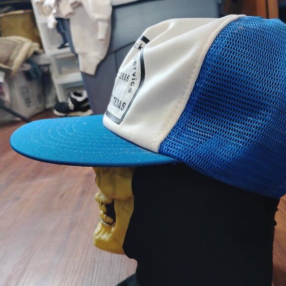 Other Vintage Roberto's Backhoe Service Texas Snap Trucker Hat Cap Size ONE SIZE - 3 Thumbnail