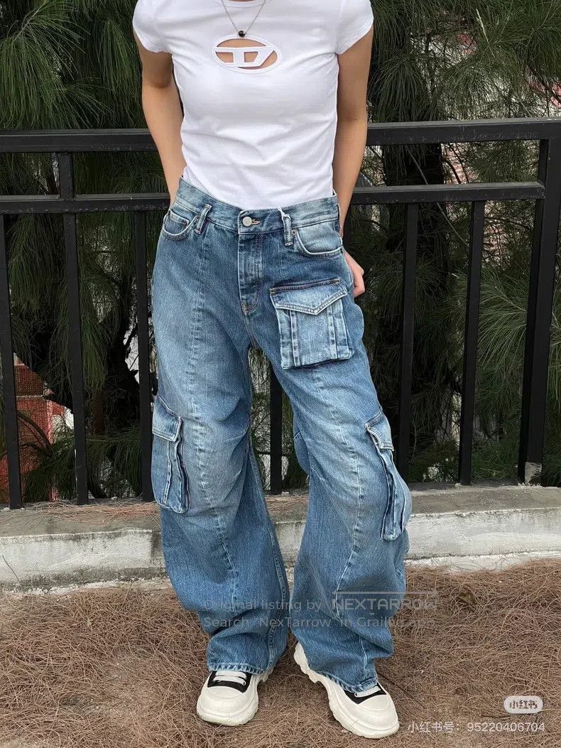 Acne Studios Acne Studios 25SS Spring/Summer Mid-Rise Work Denim Pants Size 42" / US 20 - 8 Thumbnail