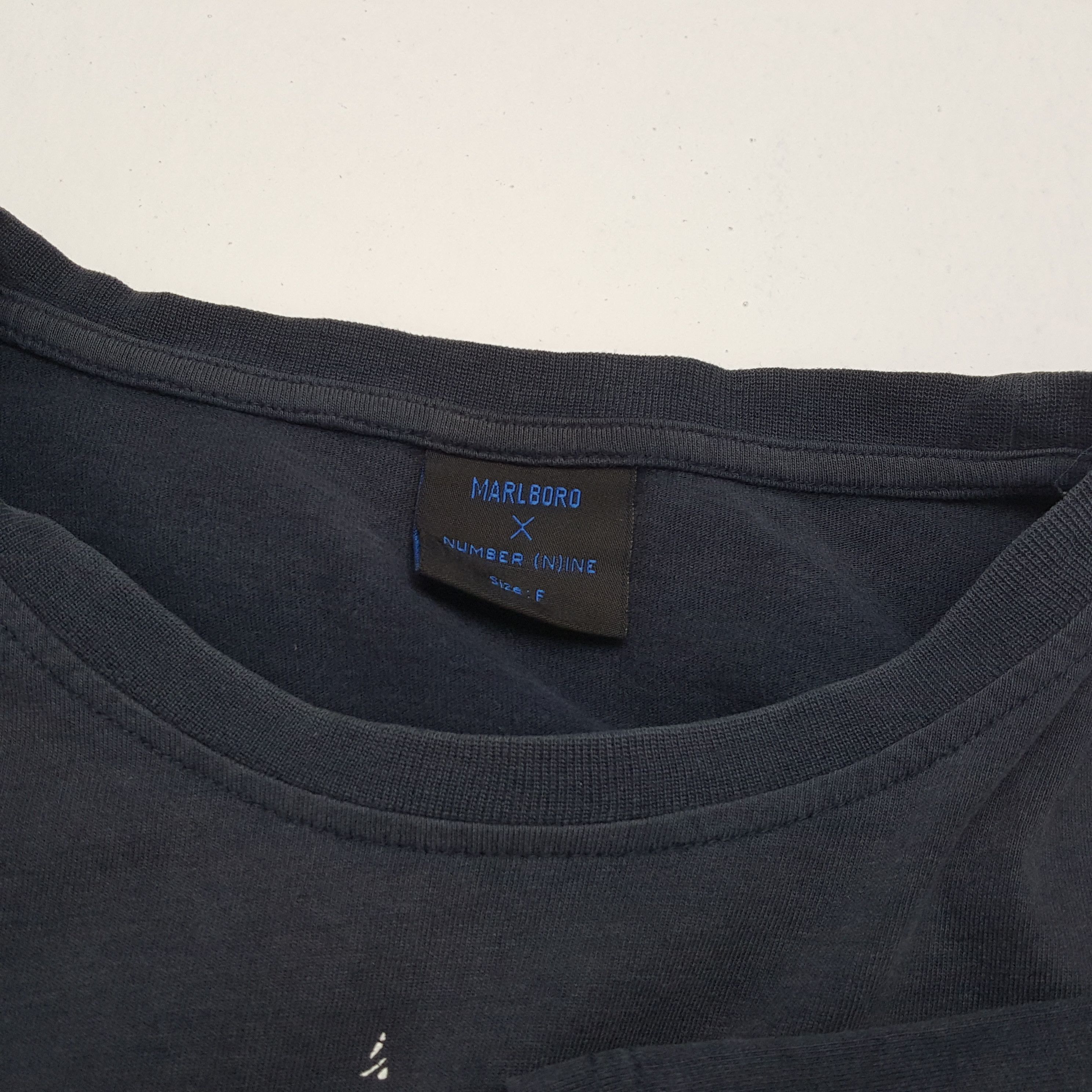 Marlboro × Number (N)ine × Vintage MARLBORO x NUMBER (N)INE Japanese Brand Art Design Tshirt Size US M / EU 48-50 / 2 - 7 Thumbnail
