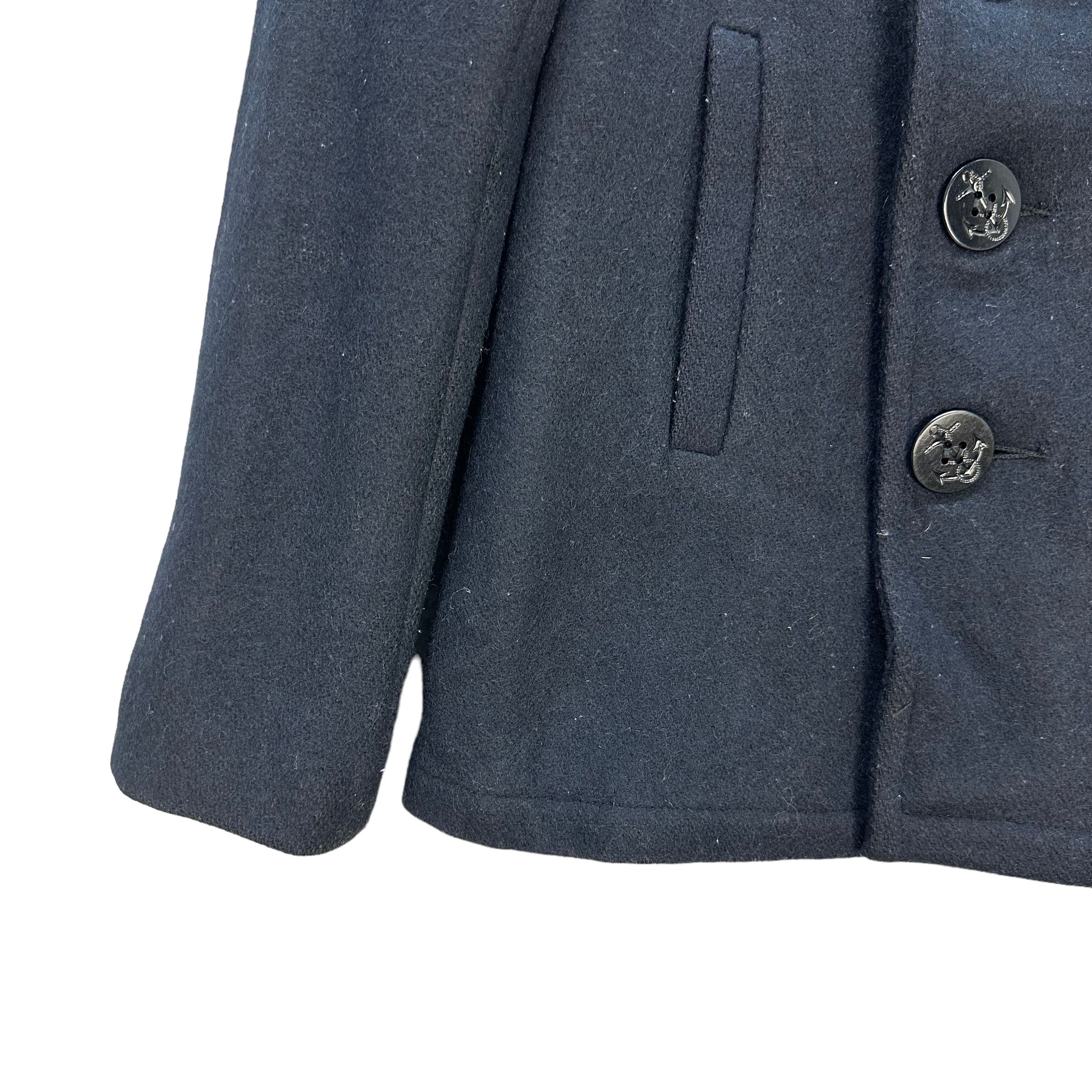 Schott SCHOTT X EARTH MUSIC & ECOLOGY DOUBLE BREASTED COAT 8541-013 Size M / US 6-8 / IT 42-44 - 4 Thumbnail