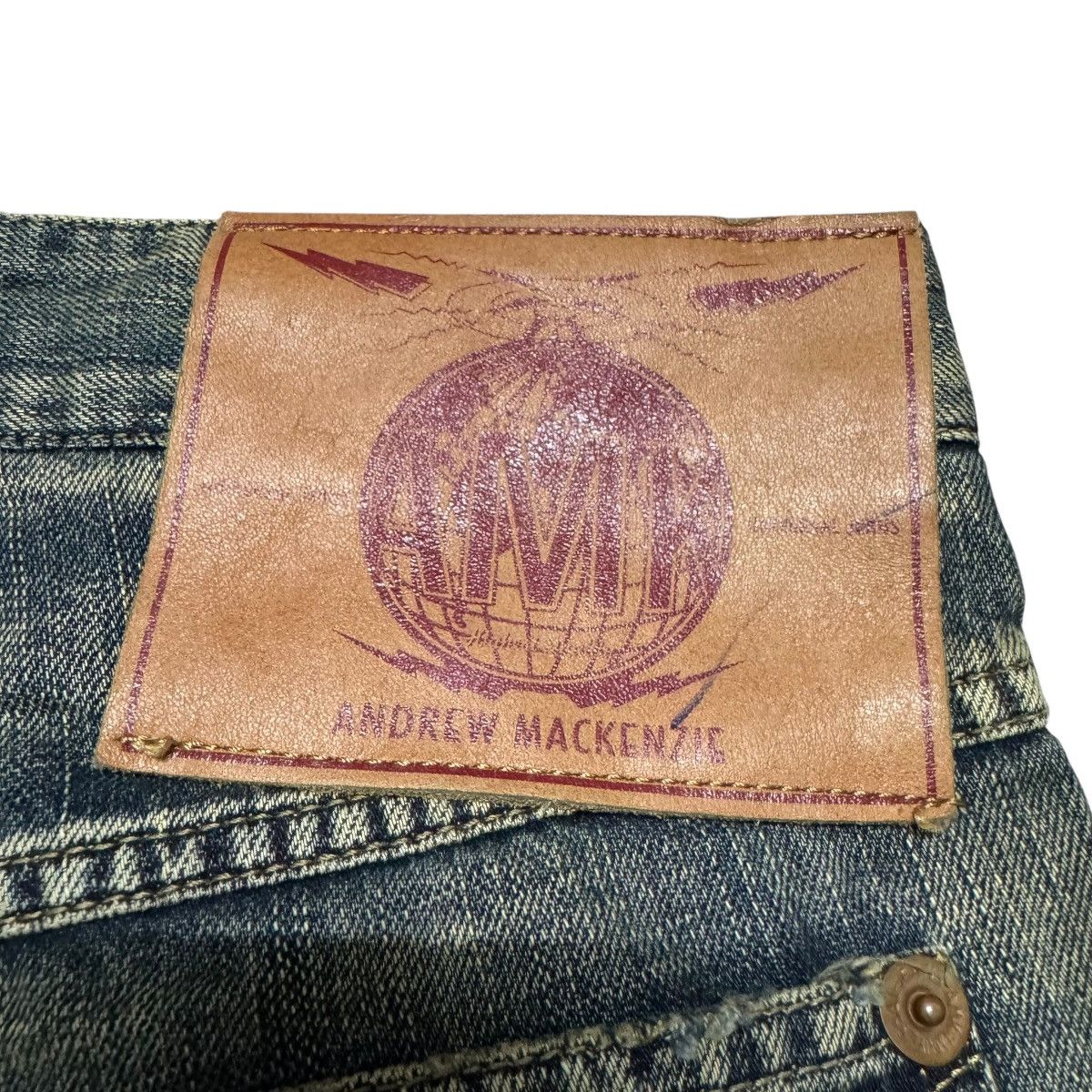 Andrew Mackenzie Andrew Mackenzie Denim Super Flare Jeans LGB Style Size US 30 / EU 46 - 12 Thumbnail