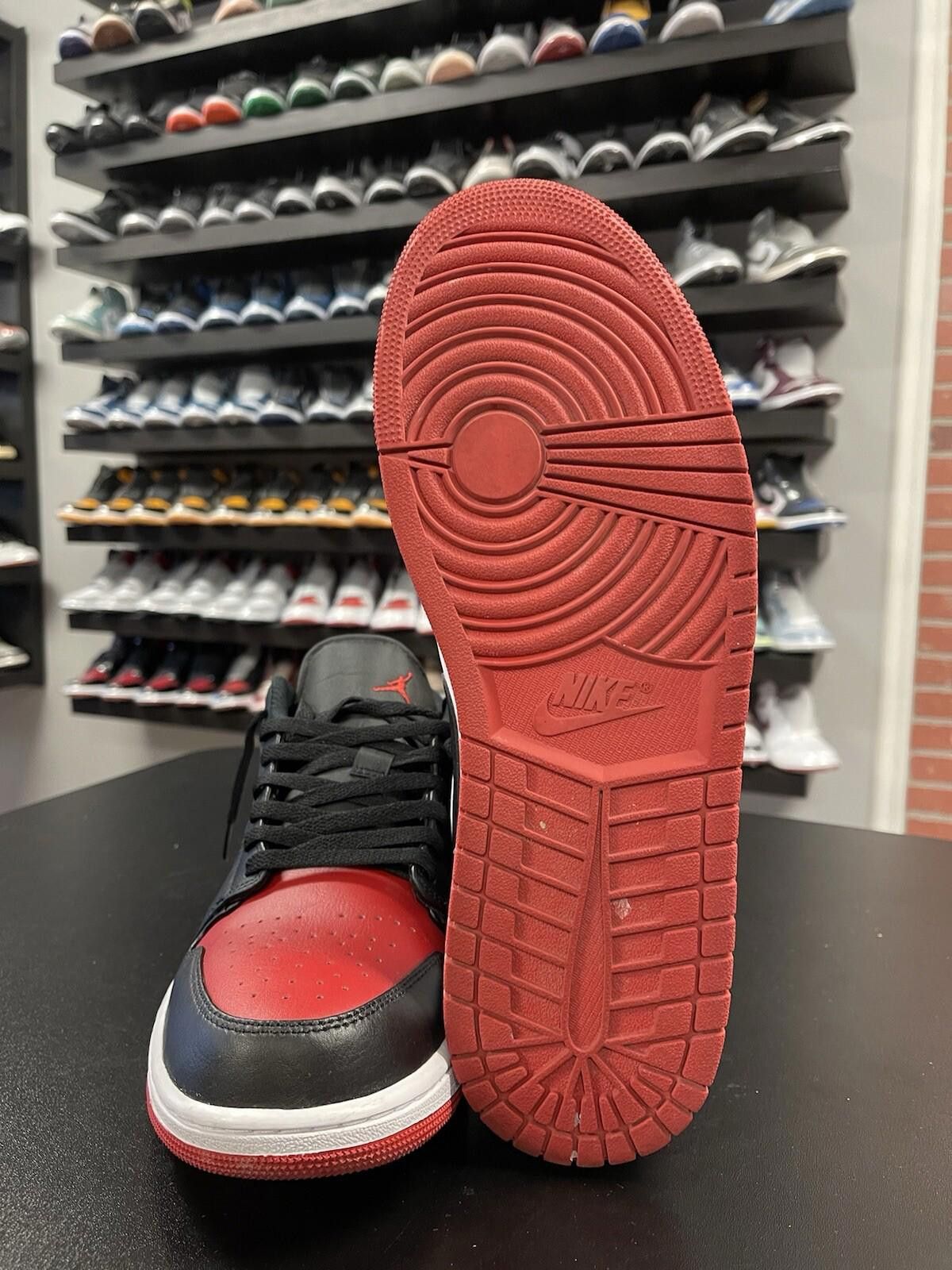 Nike Size 12 - Nike Air Jordan 1 Low Chicago Bred Toe 2.0 Men's Size US 12 / EU 45 - 8 Thumbnail