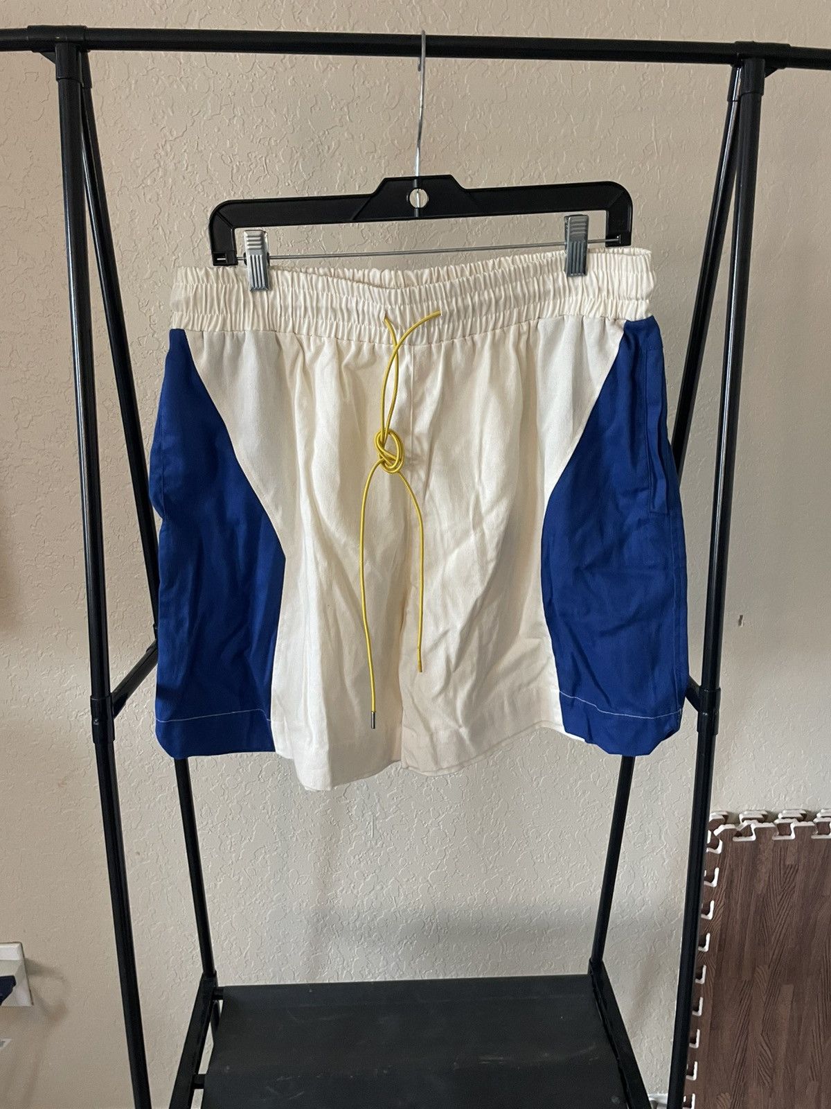 MNML Twill Racing Drawstring Shorts nwt Size US 34 / EU 50 - 1 Thumbnail
