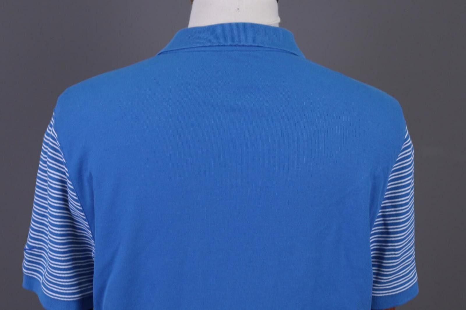 Nike Nike Golf Dri Fit Blue Striped Tennis Polo Shirt Size L Size US L / EU 52-54 / 3 - 10 Thumbnail