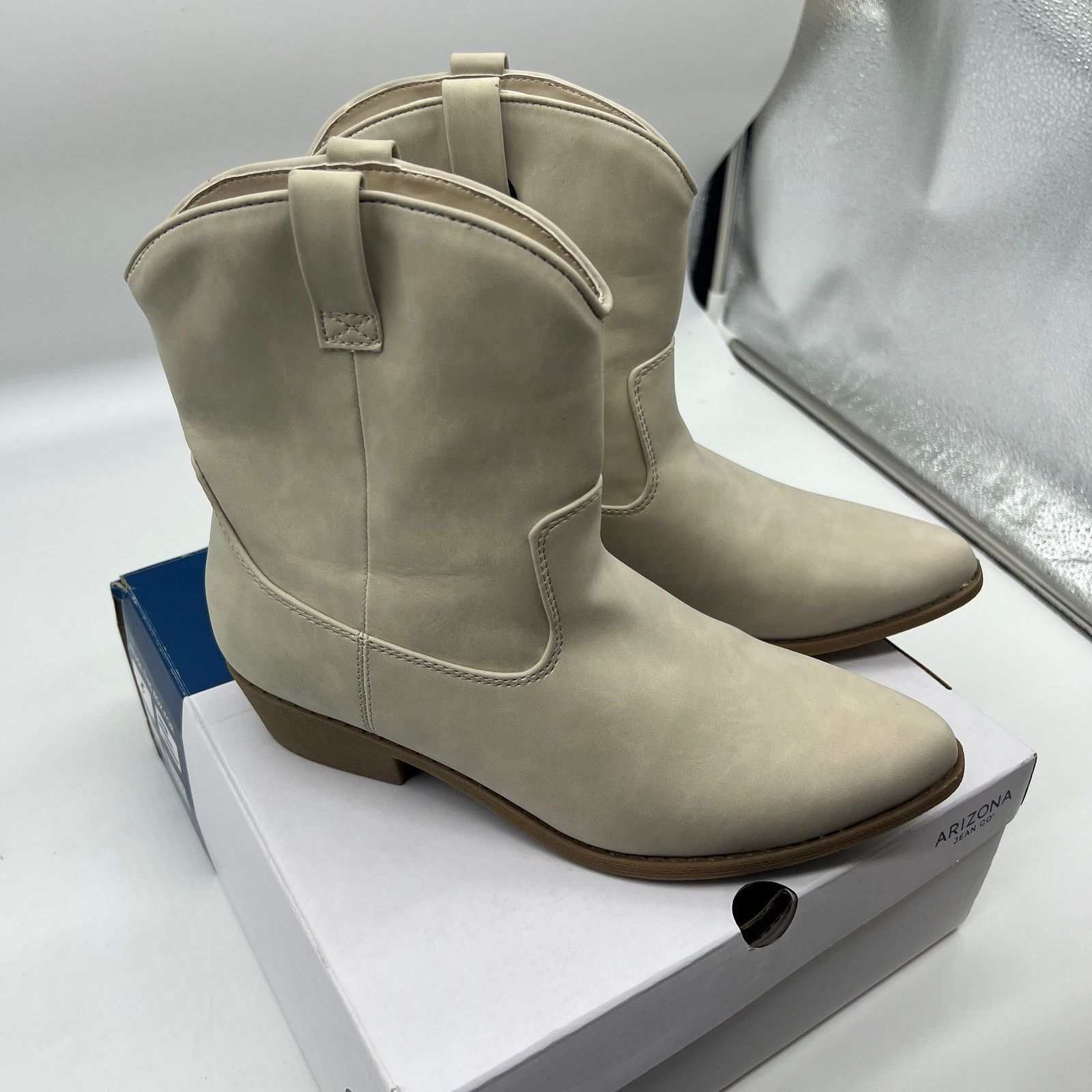 Other Arizona Jean Co Womens Western Heel Bootie Size US 8 / IT 38 - 4 Thumbnail