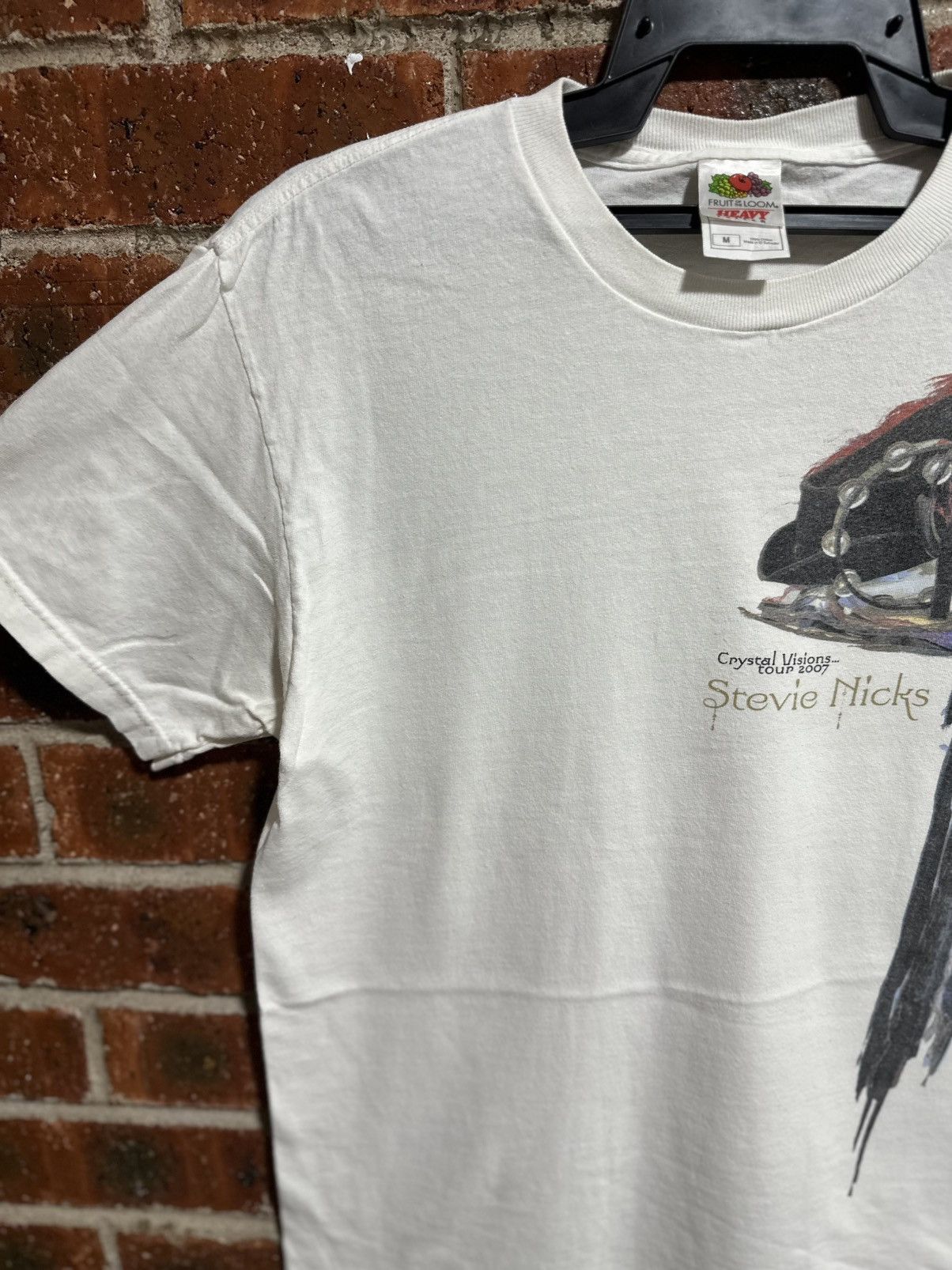 Band Tees Vintage Stevie Nicks Crystal Visions Faded Tee Size US M / EU 48-50 / 2 - 6 Thumbnail