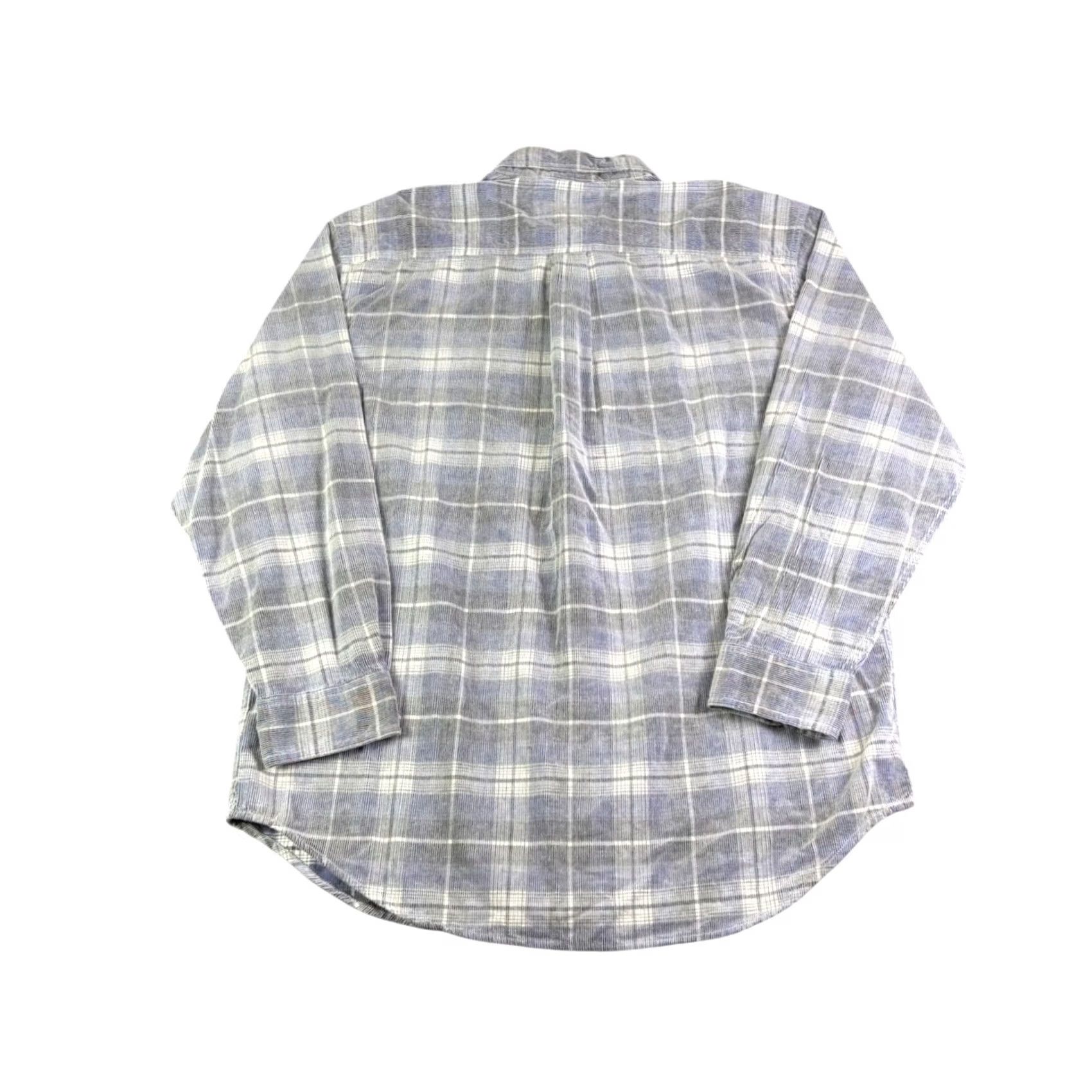 Orvis Orvis Mens Blue Plaid Corduroy Button-Down Shirt Long Sleeve L 5A3C-0353 New Size US L / EU 52-54 / 3 - 2 Thumbnail