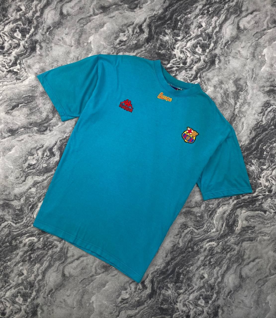Vintage Vintage FC Barcelona Kappa 1995 1997 Training Shirt Men Size US XL / EU 56 / 4 - 1 Thumbnail