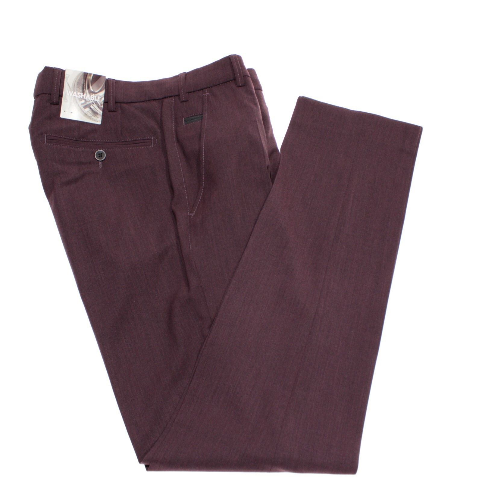 Other Meyer New with tags Dress Pants Size 30 US In Purple Size US 30 / EU 46 - 2 Thumbnail