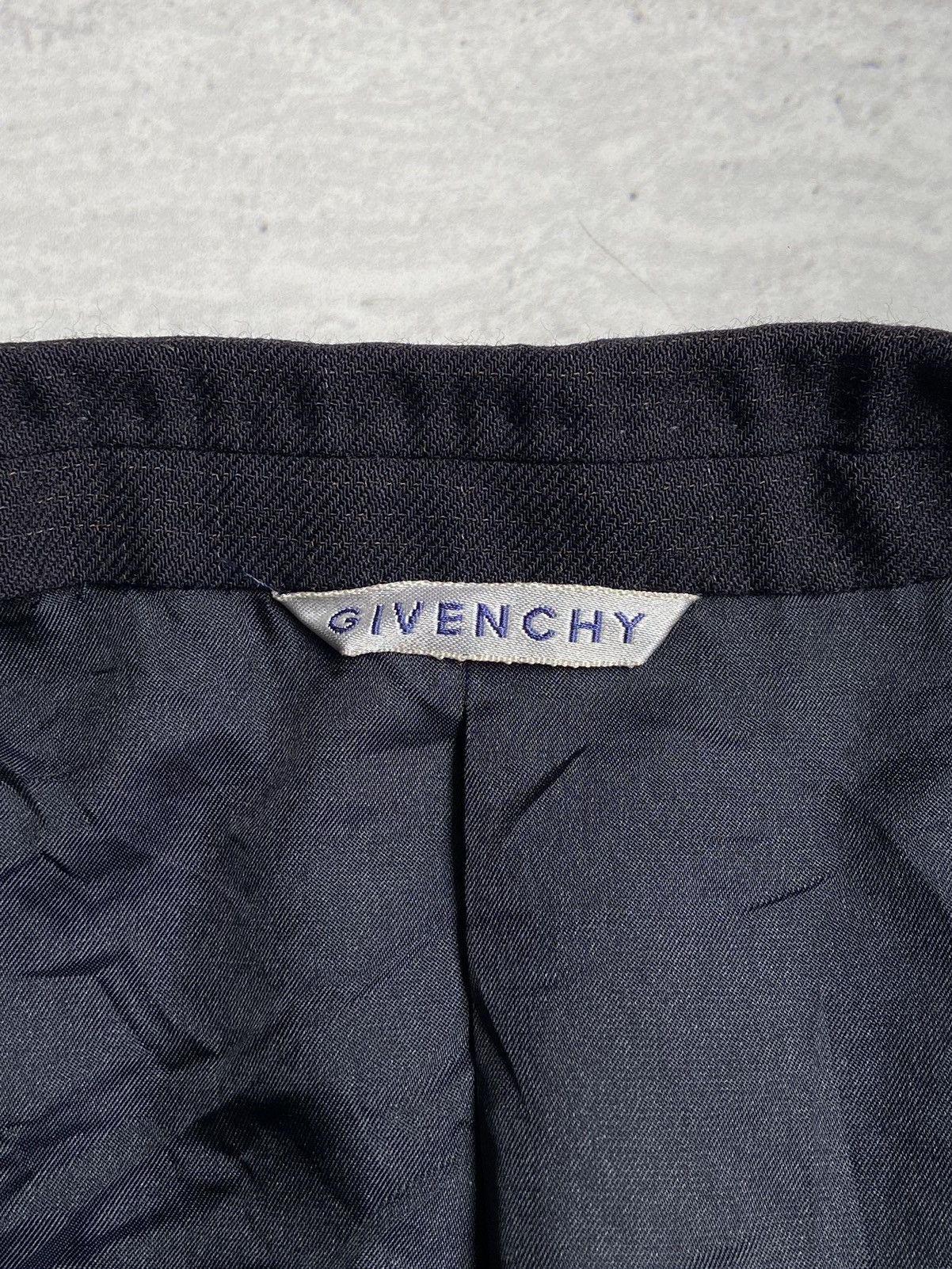 Givenchy MONSIEUR By GIVENCHY Black Suit Size 54L - 11 Thumbnail