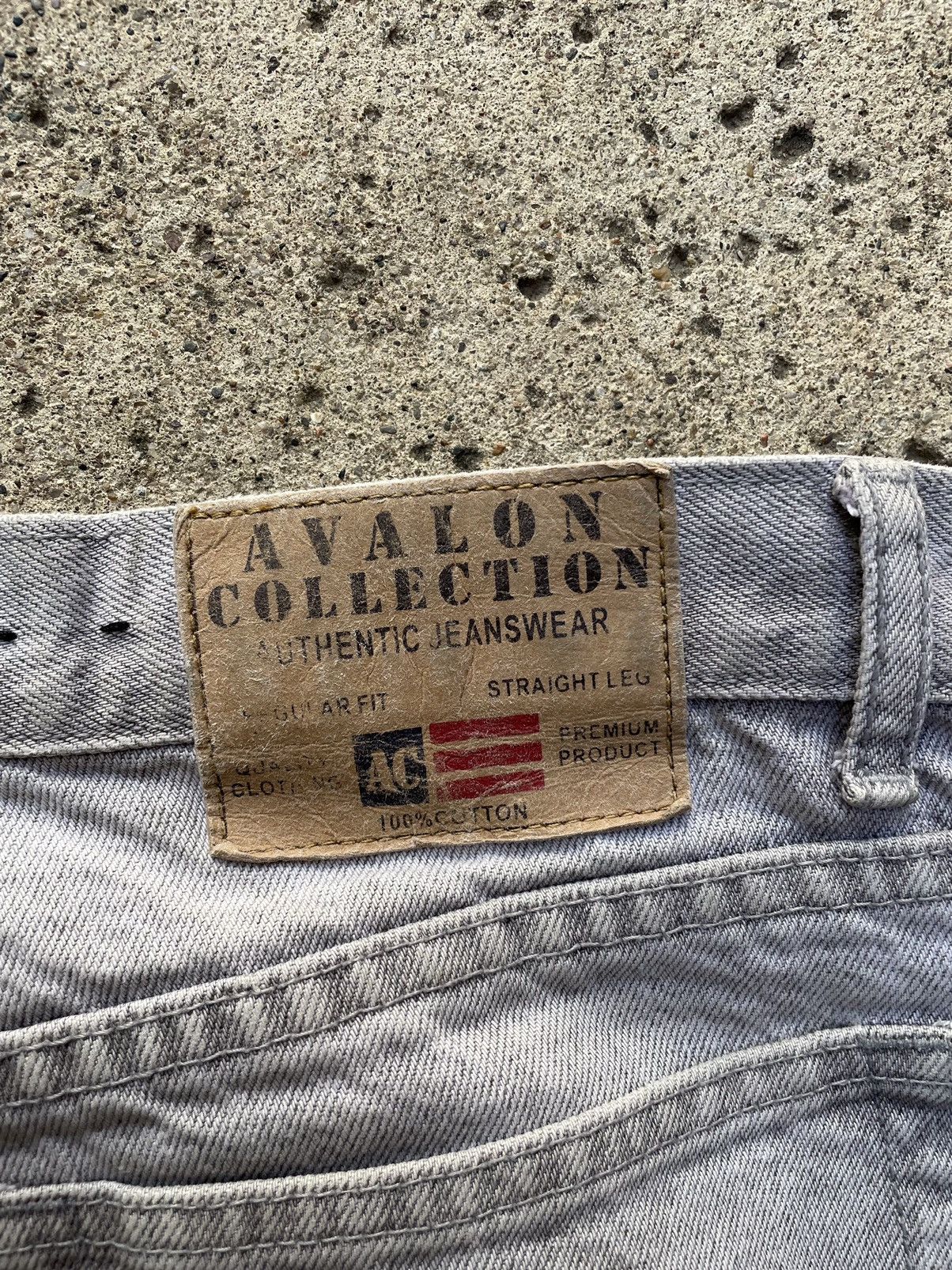 Other Vintage grey avelon jeans Size US 32 / EU 48 - 6 Thumbnail