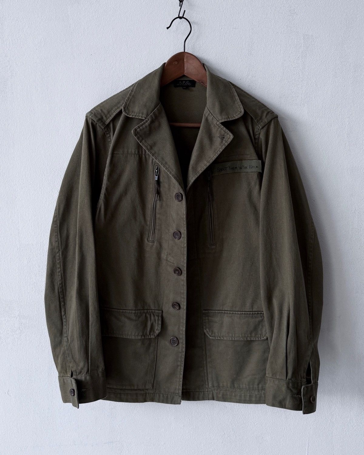 A.P.C. A.P.C. FRENCH MILITARY F2 JACKET Size US XS / EU 42 / 0 - 1 Thumbnail