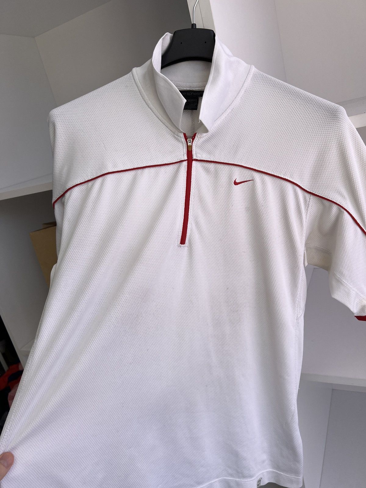 Nike × Vintage Vintage Nike Tennis Jersey Size US S / EU 44-46 / 1 - 9 Thumbnail