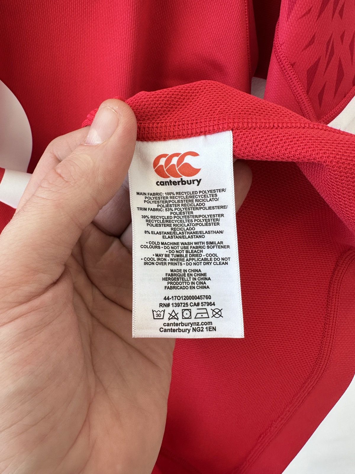 Canterbury of New Zealand Canterbury British & Irish Lions Rugby Training Jersey 2021 Size US XL / EU 56 / 4 - 8 Thumbnail