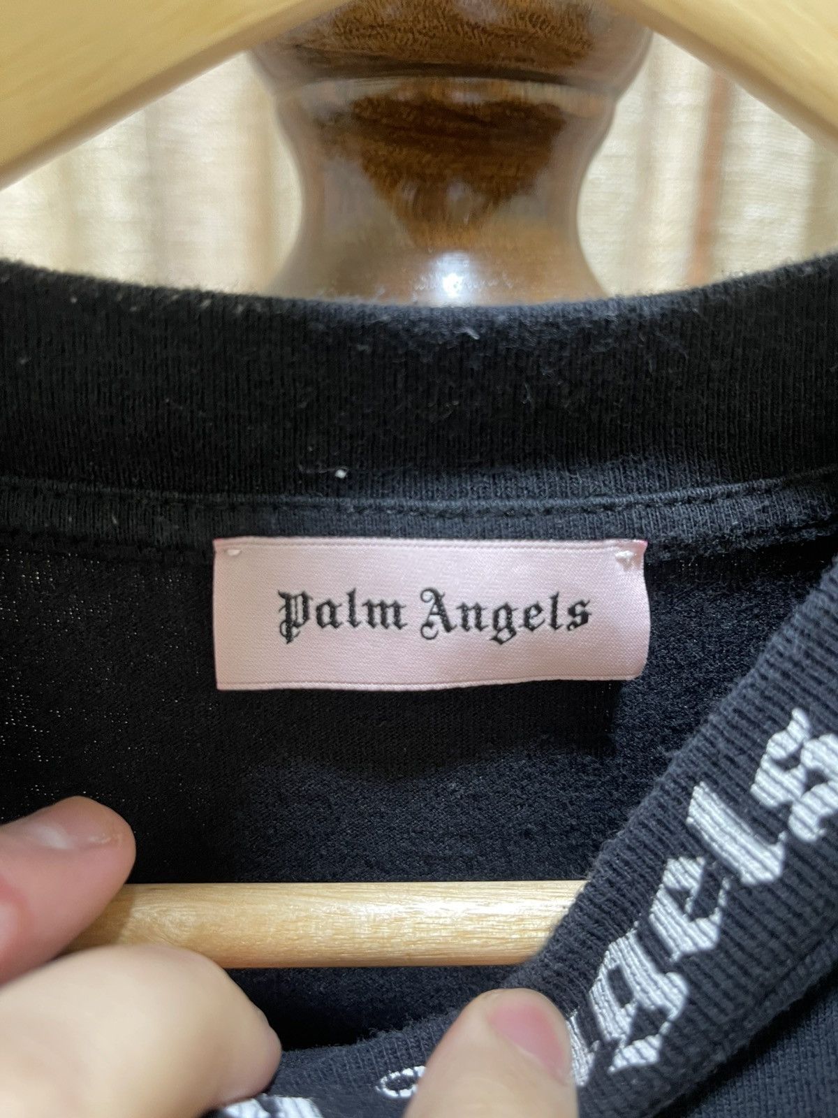 Palm Angels Palm Angels Allover Logo T-Shirt Size US M / EU 48-50 / 2 - 3 Thumbnail