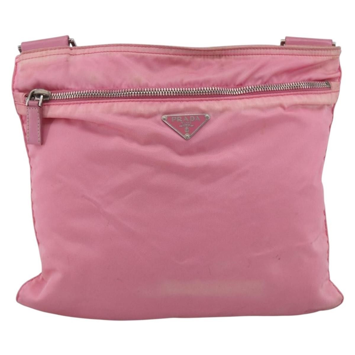 Prada Prada Front Pocket Messenger Bag Tessuto Size ONE SIZE - 1 Thumbnail