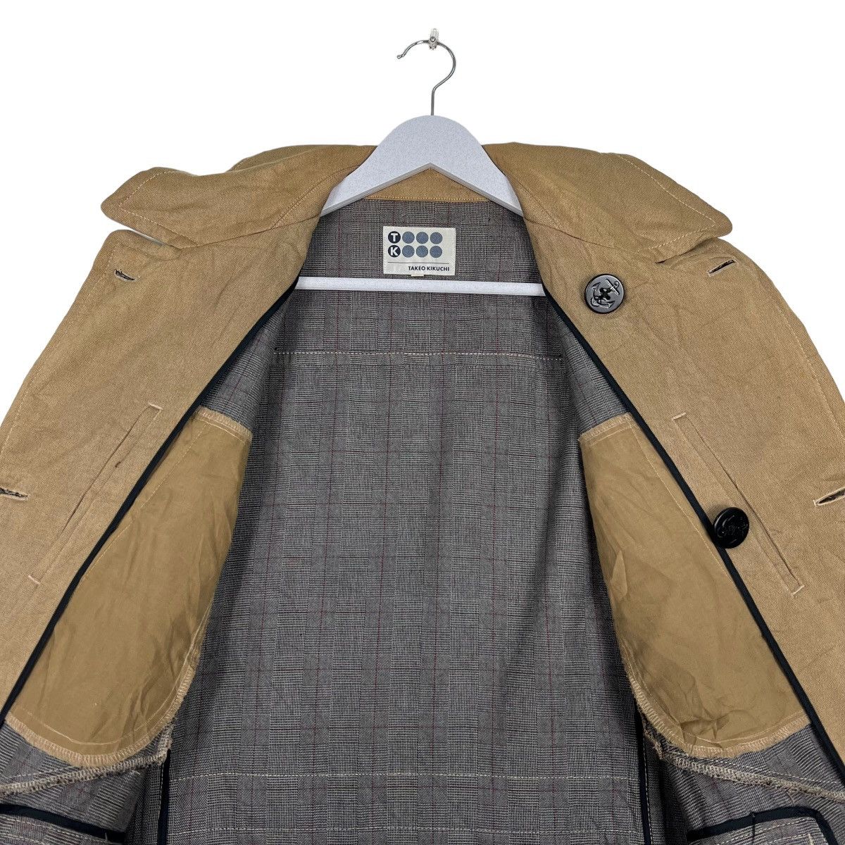 Takeo Kikuchi 🔥 TAKEO KIKUCHI NAVY JACKET Size US S / EU 44-46 / 1 - 12 Thumbnail