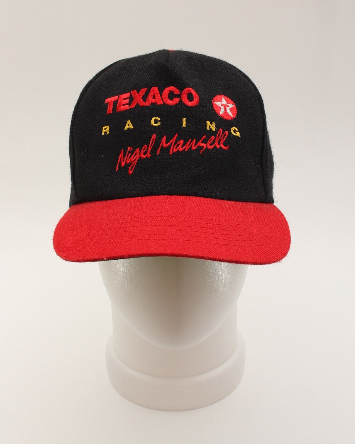 Formula 1 Nigel Mansell Original Baseball Cap Texaco F1 Snapback Size ONE SIZE - 3 Thumbnail