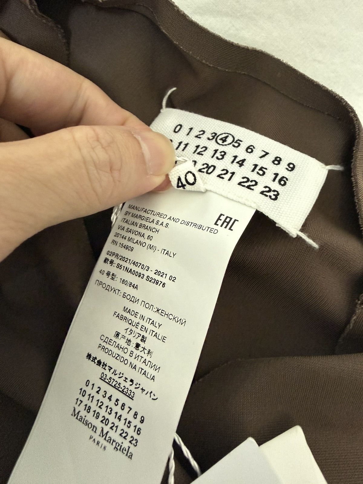 Maison Margiela Maison Margiela Jersey bodysuit Size S / US 4 / IT 40 - 7 Thumbnail