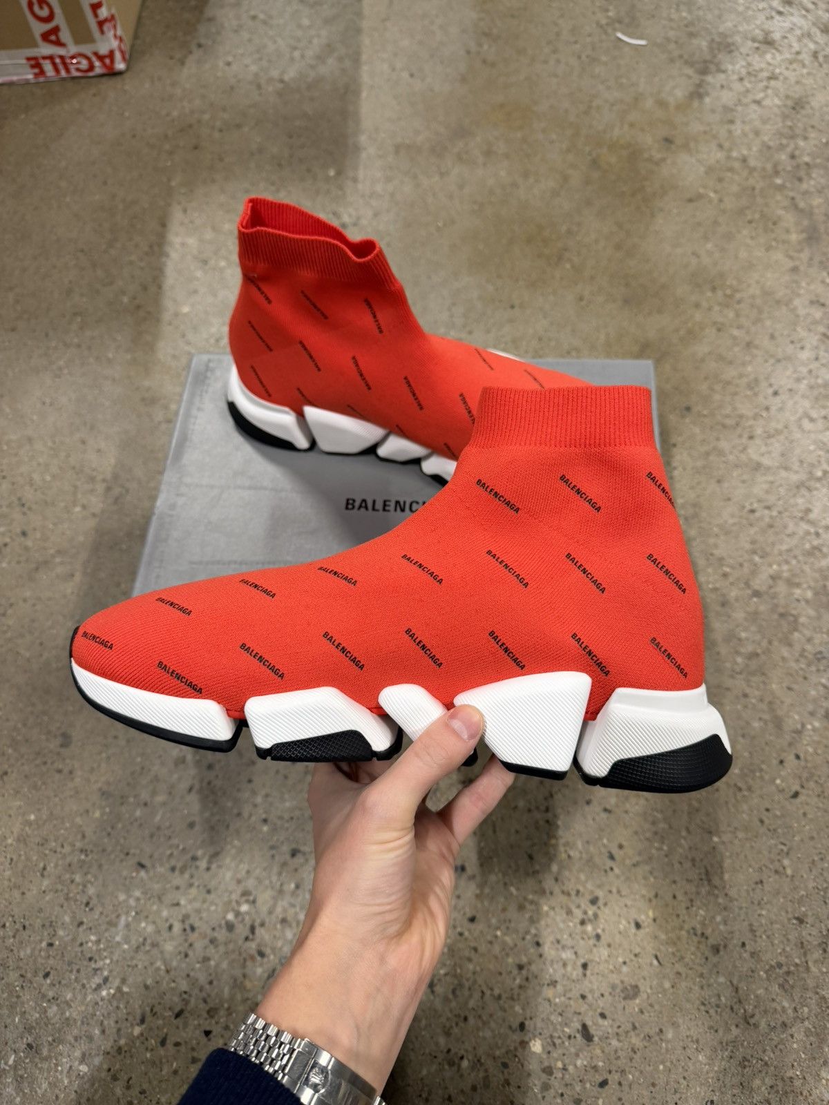 Balenciaga Balenciaga Paris Speed Trainer 2.0 1000$ NEW Size US 11 / EU 44 - 7 Thumbnail
