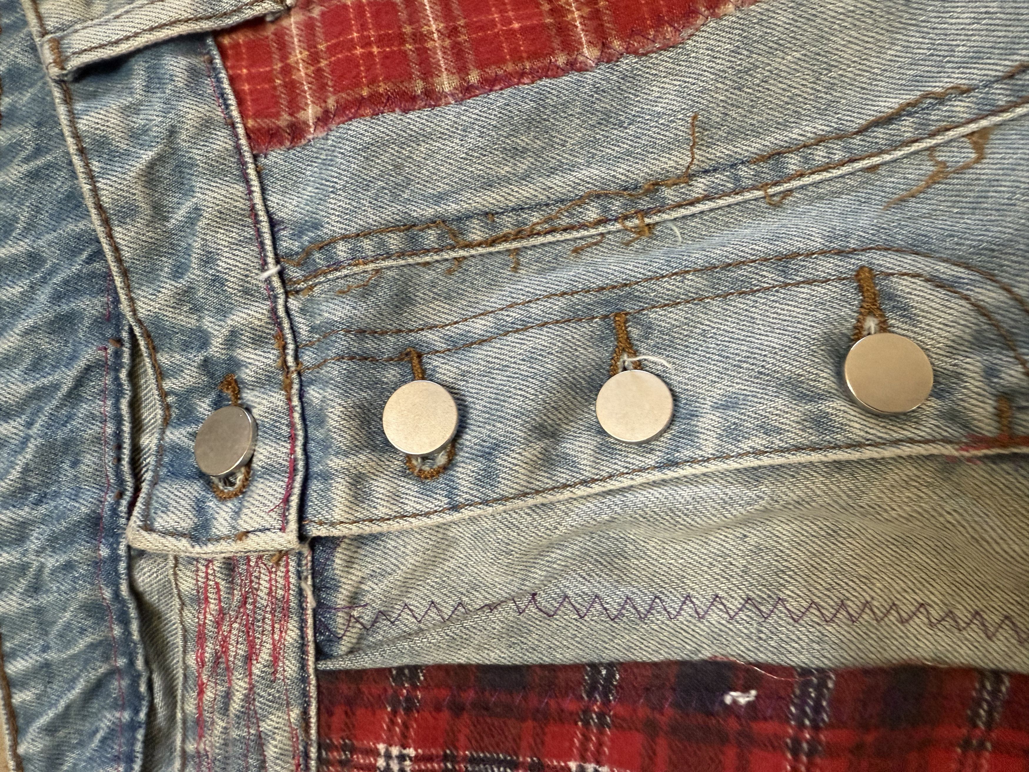 basketcase gallery Basketcase Gallery "Scarecrow Patchwork Denim" Size US 32 / EU 48 - 4 Thumbnail