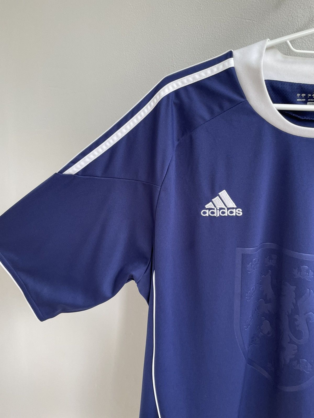 Adidas Scotland 2010 2011 Home Football Shirt Soccer Jersey U40521 Size US L / EU 52-54 / 3 - 3 Thumbnail