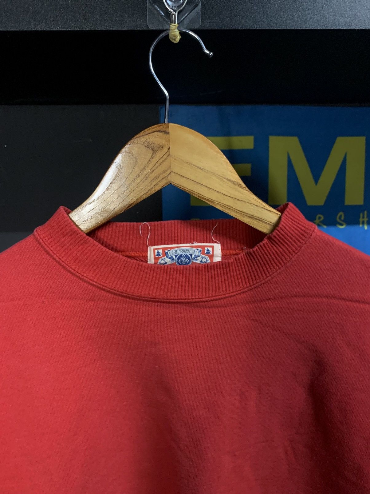 Budweiser VINTAGE 90s BUDWEISER SPELLOUT SWEAT Size US M / EU 48-50 / 2 - 7 Thumbnail