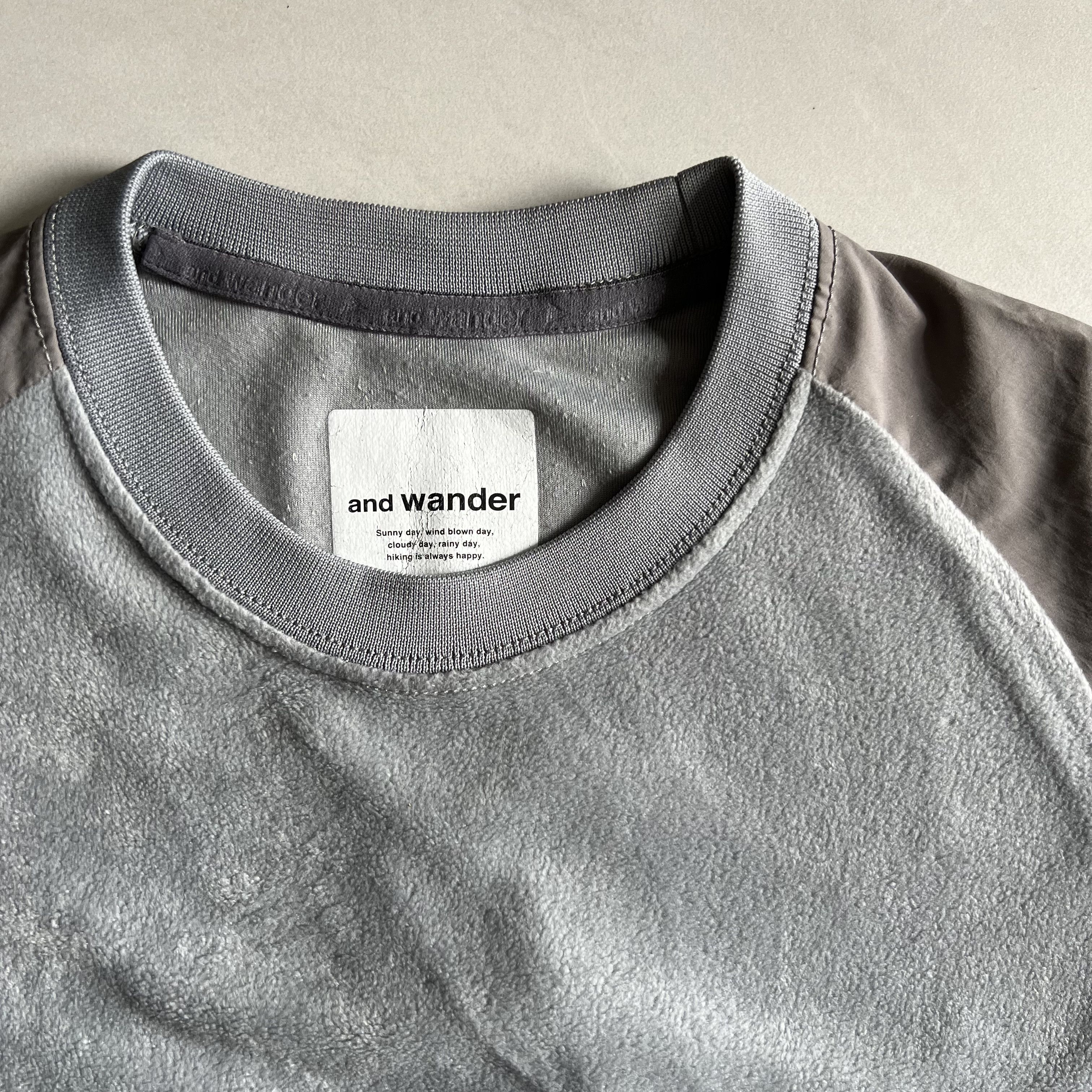 And Wander and wander fleece base T Size US M / EU 48-50 / 2 - 2 Thumbnail
