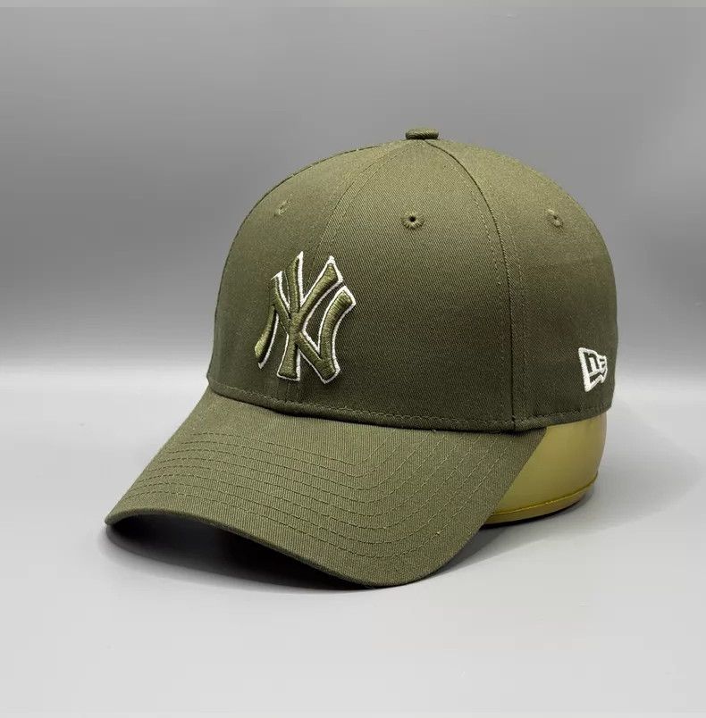 New Era NEW ERA 940 Baseball Cap army green Yankees Hardtop Bend Size ONE SIZE - 2 Thumbnail