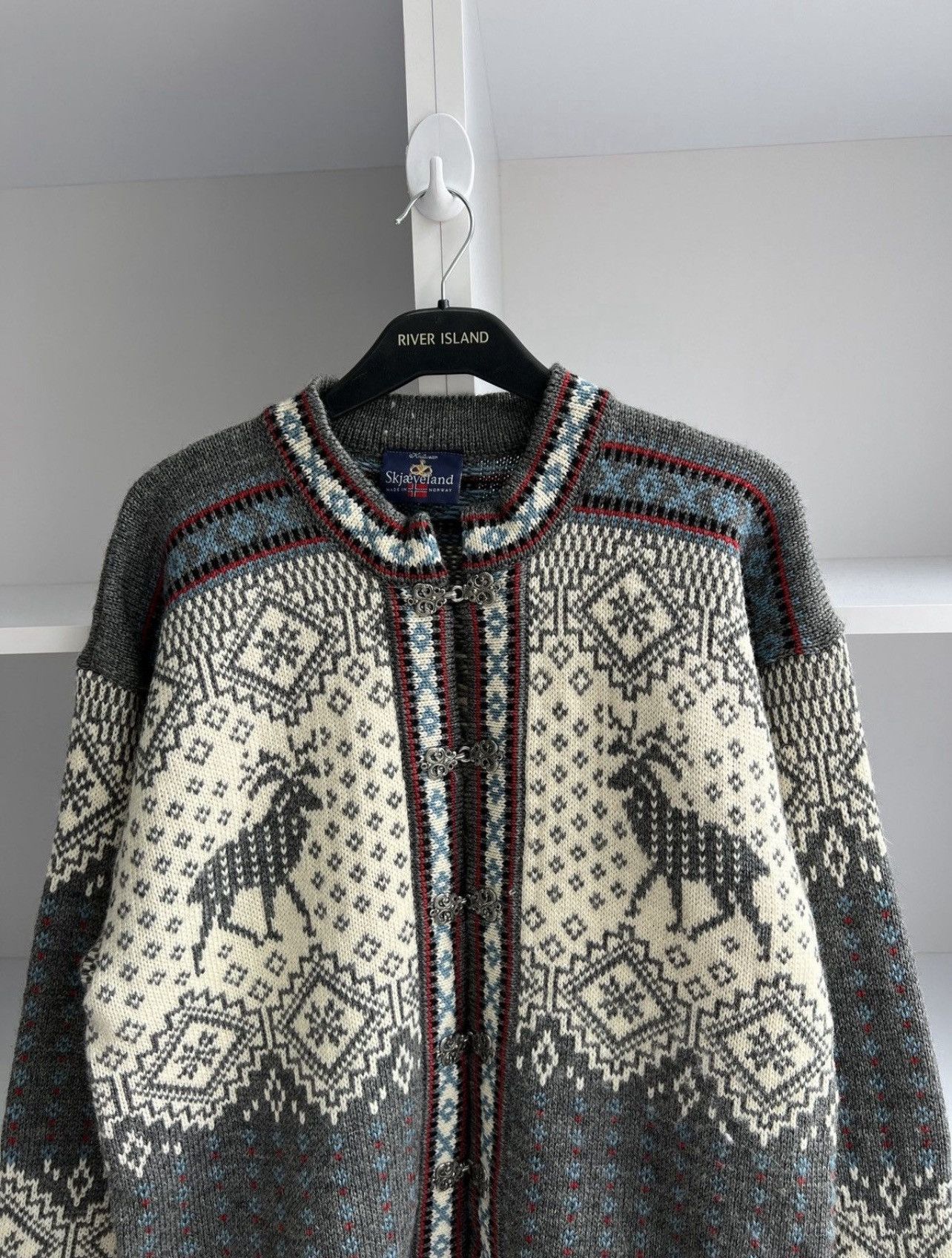 Other Vintage Skjaeveland of Norway Cardigan Sweater Wool Size US S / EU 44-46 / 1 - 2 Thumbnail