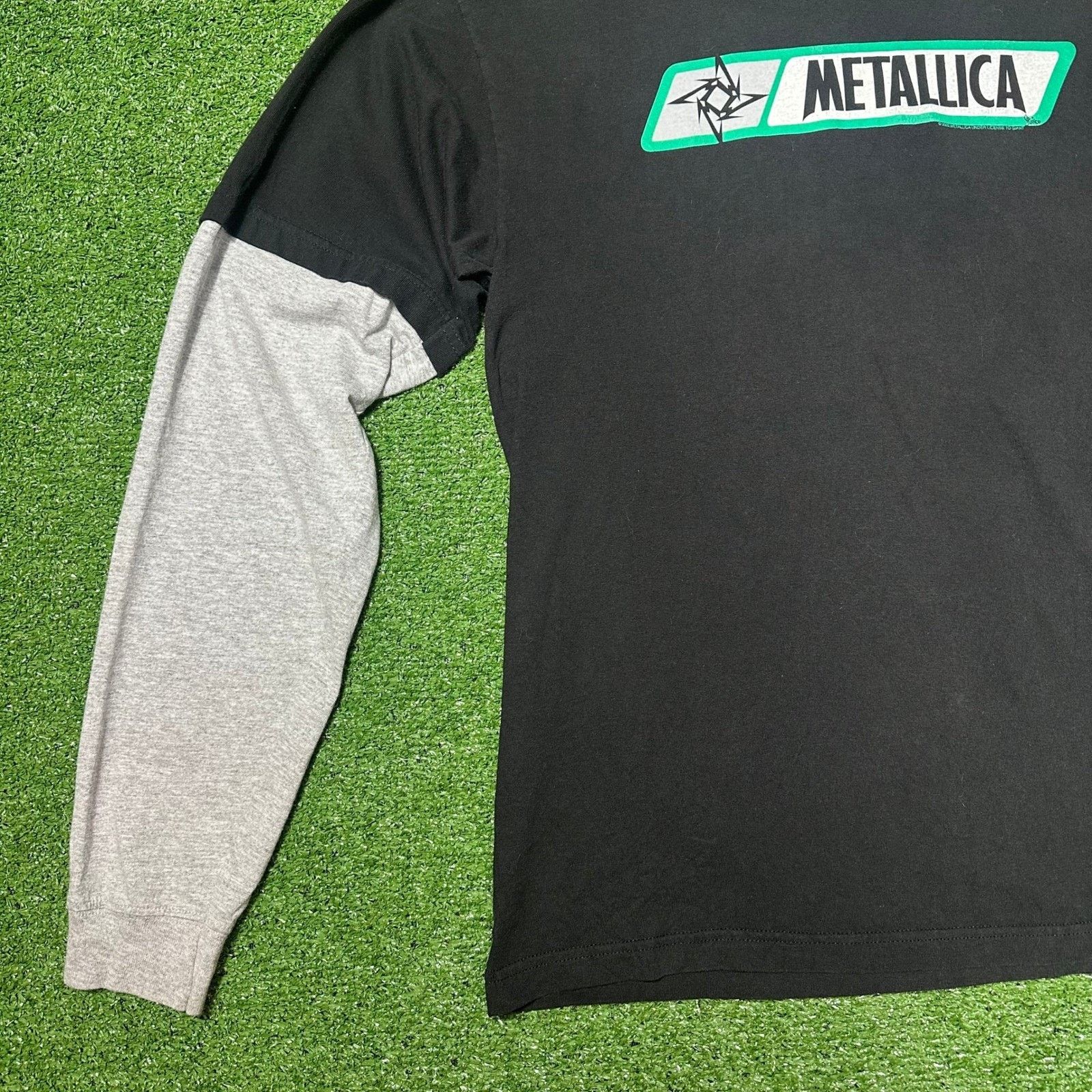 Giant Vintage 2002 Metallica Giant Double Layer Shirt Large Size US L / EU 52-54 / 3 - 14 Thumbnail