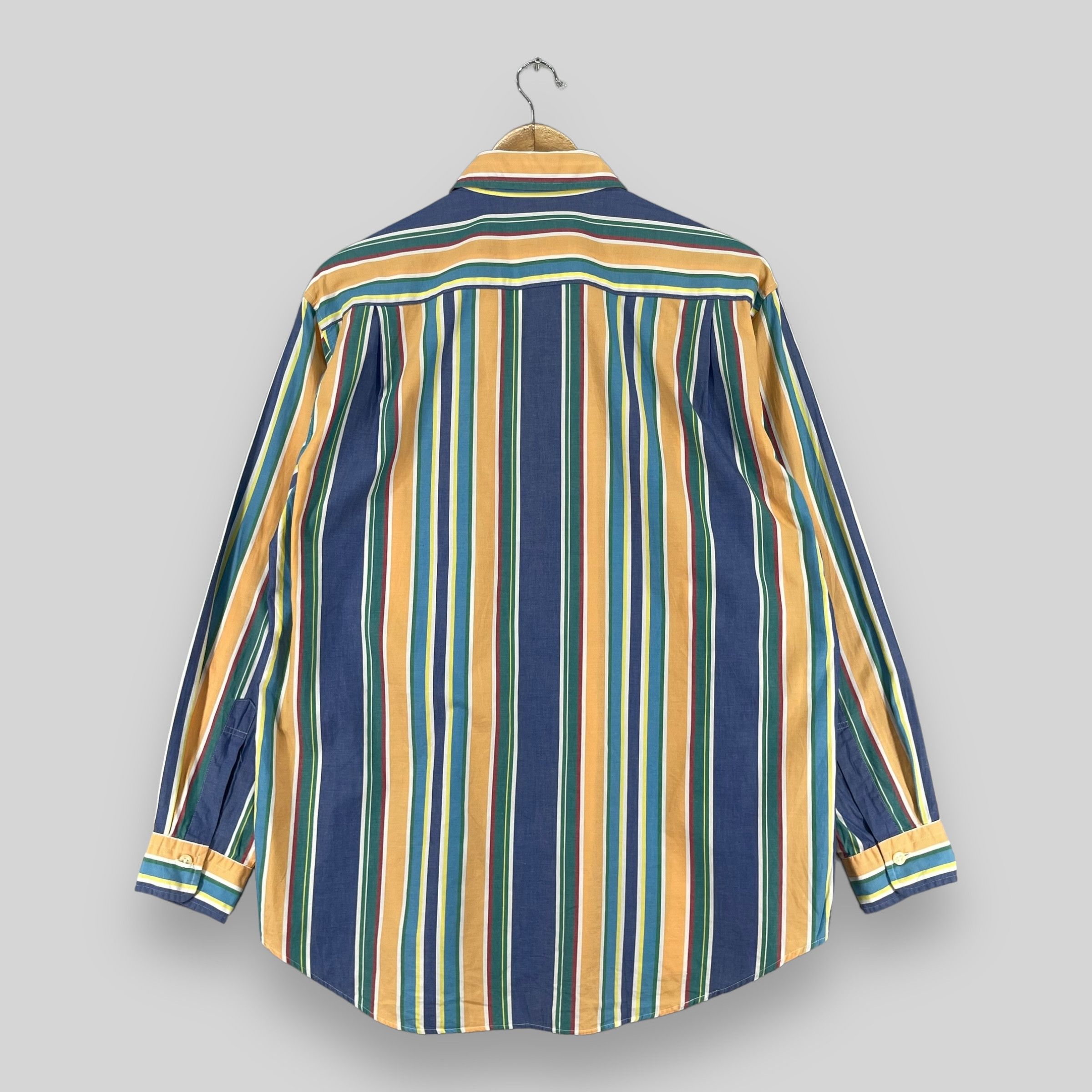 McGregor × Vintage Vintage McGREGOR Multi Stripe Retro Flannel Shirt Size US M / EU 48-50 / 2 - 8 Thumbnail