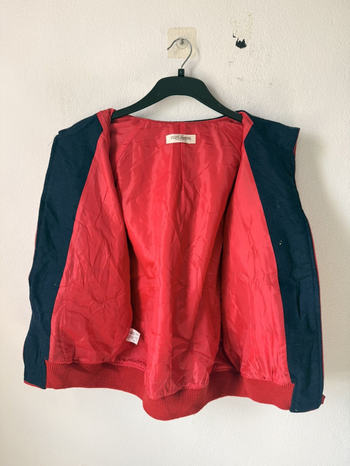 Japanese Brand JAPAN BRAND TENT HOUSE VARSITY JACKET WITH HOODIES ZIPPER Size US S / EU 44-46 / 1 - 6 Thumbnail