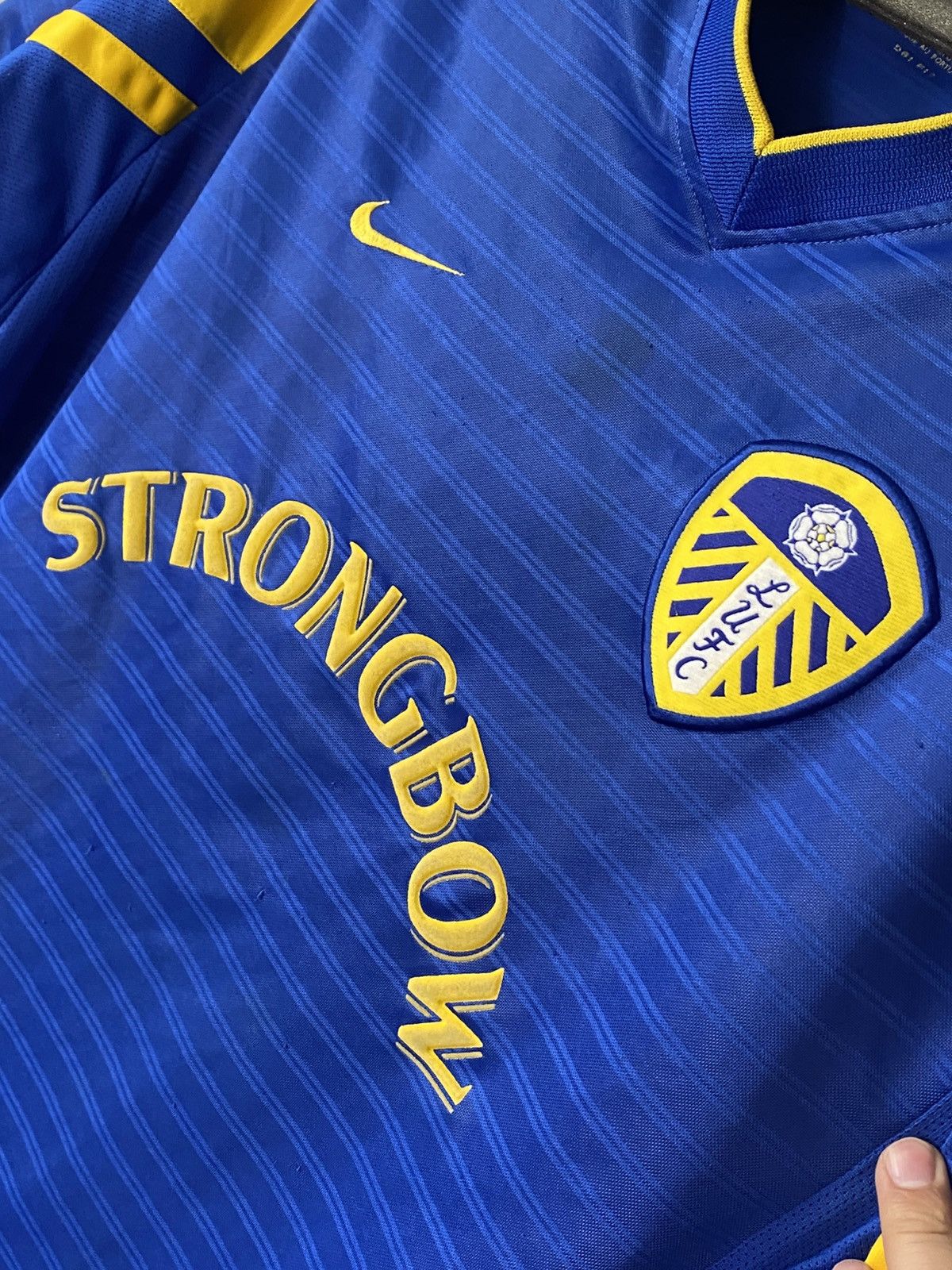 Nike × Vintage 2001/02 Leeds United Nike Soccer Football Jersey Vintage Size US L / EU 52-54 / 3 - 7 Thumbnail