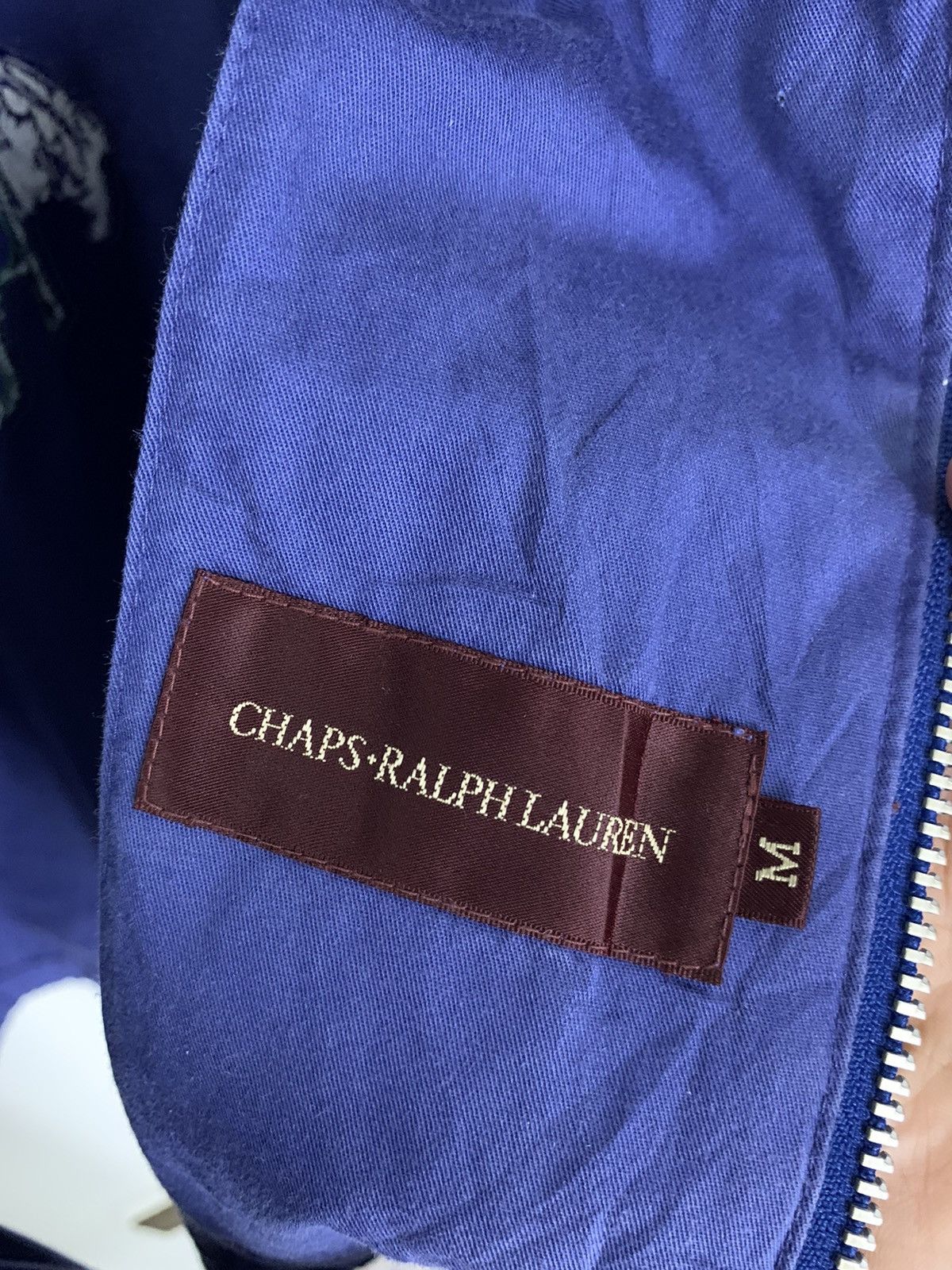 Ralph Lauren Vintage CHAPS RALPH LAUREN Embroidery Raglan Jacket Size US M / EU 48-50 / 2 - 7 Thumbnail