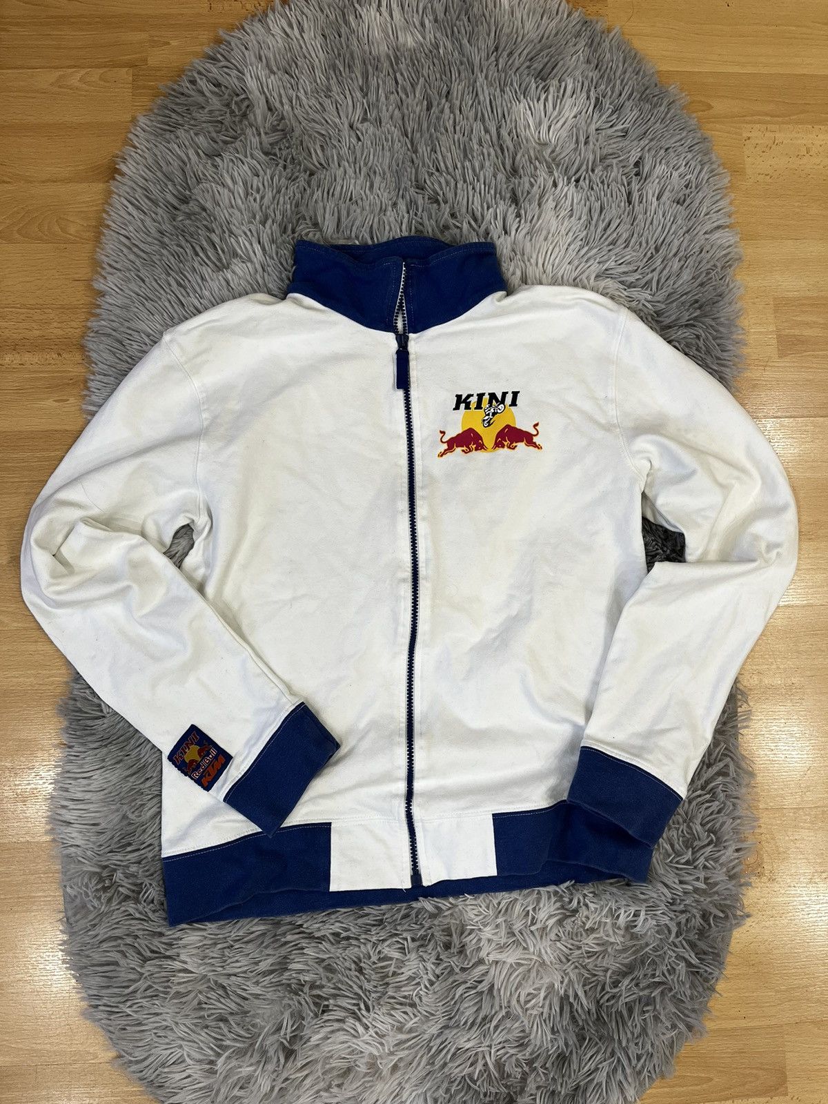 Red Bull Kini Red Bull Motocross Vintage Y2K Racing jacket Size US S / EU 44-46 / 1 - 1 Thumbnail