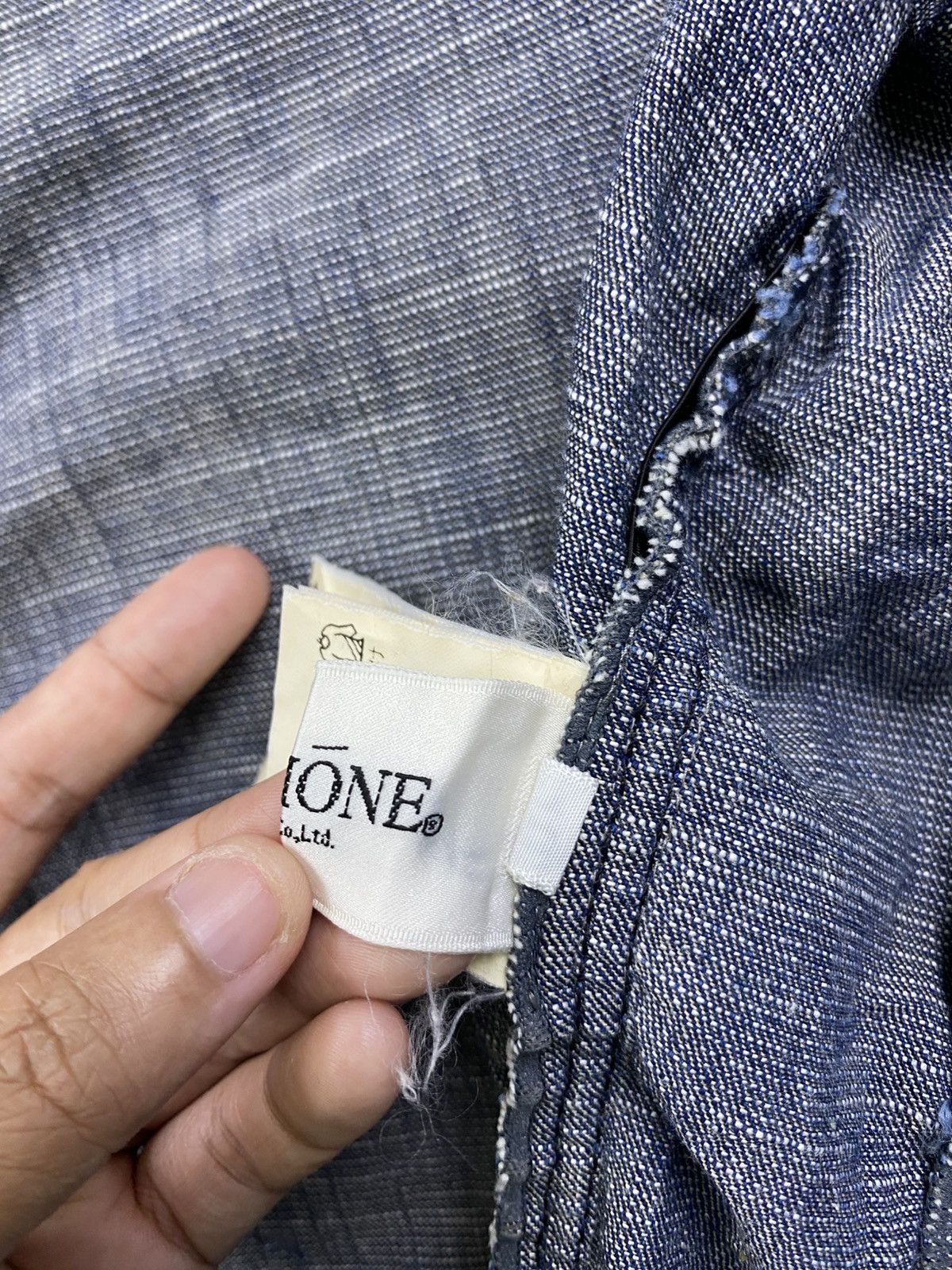Vintage Vtg Passione Final Home Inspired Multizipper Denim Jacket Size US M / EU 48-50 / 2 - 13 Thumbnail