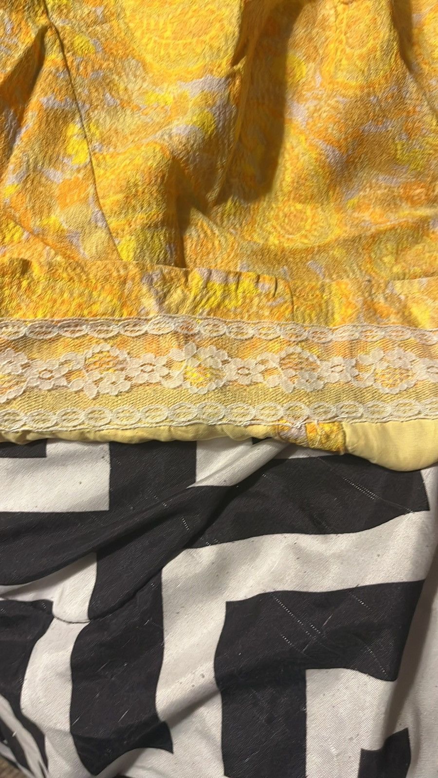 Other Women’s Vintage Yellow Handmade Sun Dress Size S / US 4 / IT 40 - 5 Thumbnail