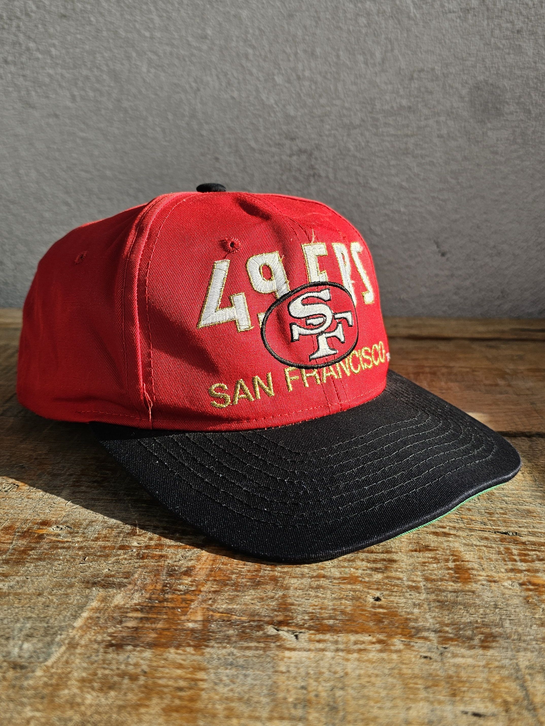 NFL San Francisco 49ers AMCAP 90's Hat Size ONE SIZE - 2 Thumbnail