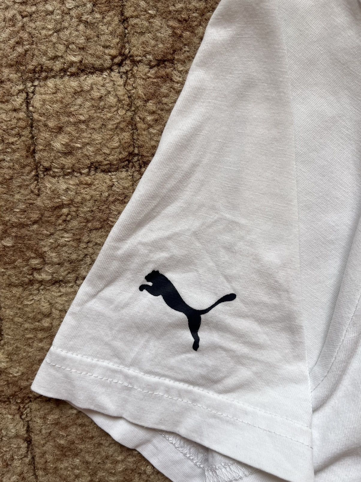 Puma × Red Bull Vintage Red Bull Racing F1 Puma Nascar White Big Logo Tee Size US M / EU 48-50 / 2 - 5 Thumbnail