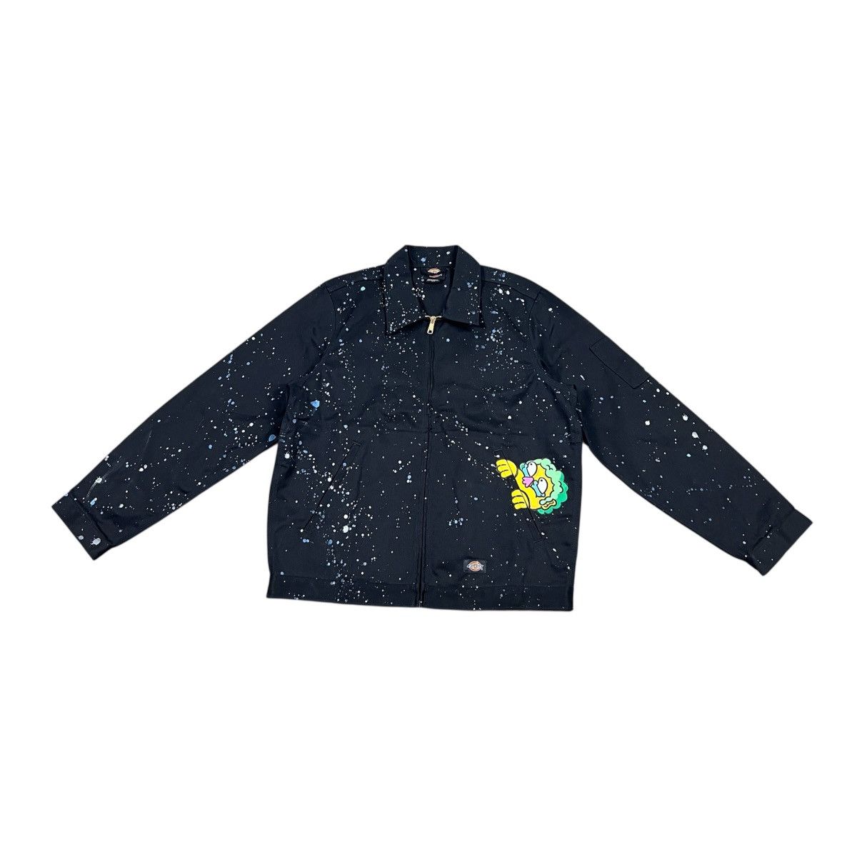 Dickies Custom Dickies Eisenhower Jacket Hand Painted Paint Splatter Size US M / EU 48-50 / 2 - 1 Thumbnail