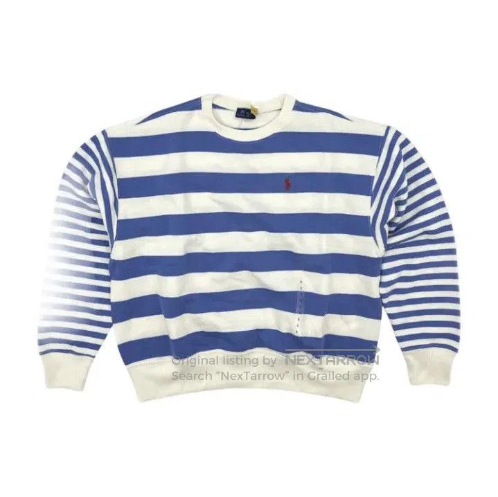 Polo Ralph Lauren Polo Ralph Lauren Unisex Wide Stripe Long Sleeve Sweatshirt Size US S / EU 44-46 / 1 - 1 Thumbnail