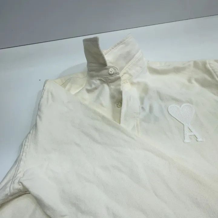 AMI AMI Classic Long Sleeve Shirt for Women -2507 Size L / US 10 / IT 46 - 7 Thumbnail
