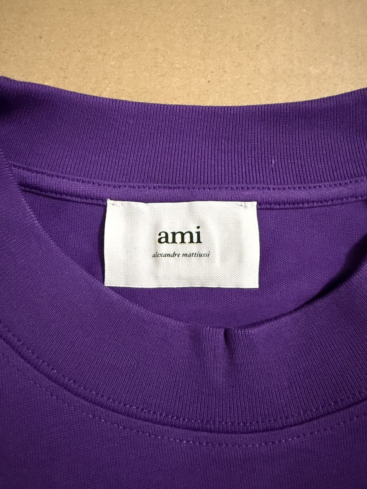 AMI Ami Paris Tonal Heart T-Shirt NEW Size US M / EU 48-50 / 2 - 3 Thumbnail