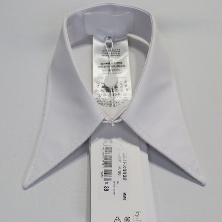 Maison Margiela o1rshd1 Collar in White Size US S / EU 44-46 / 1 - 2 Thumbnail