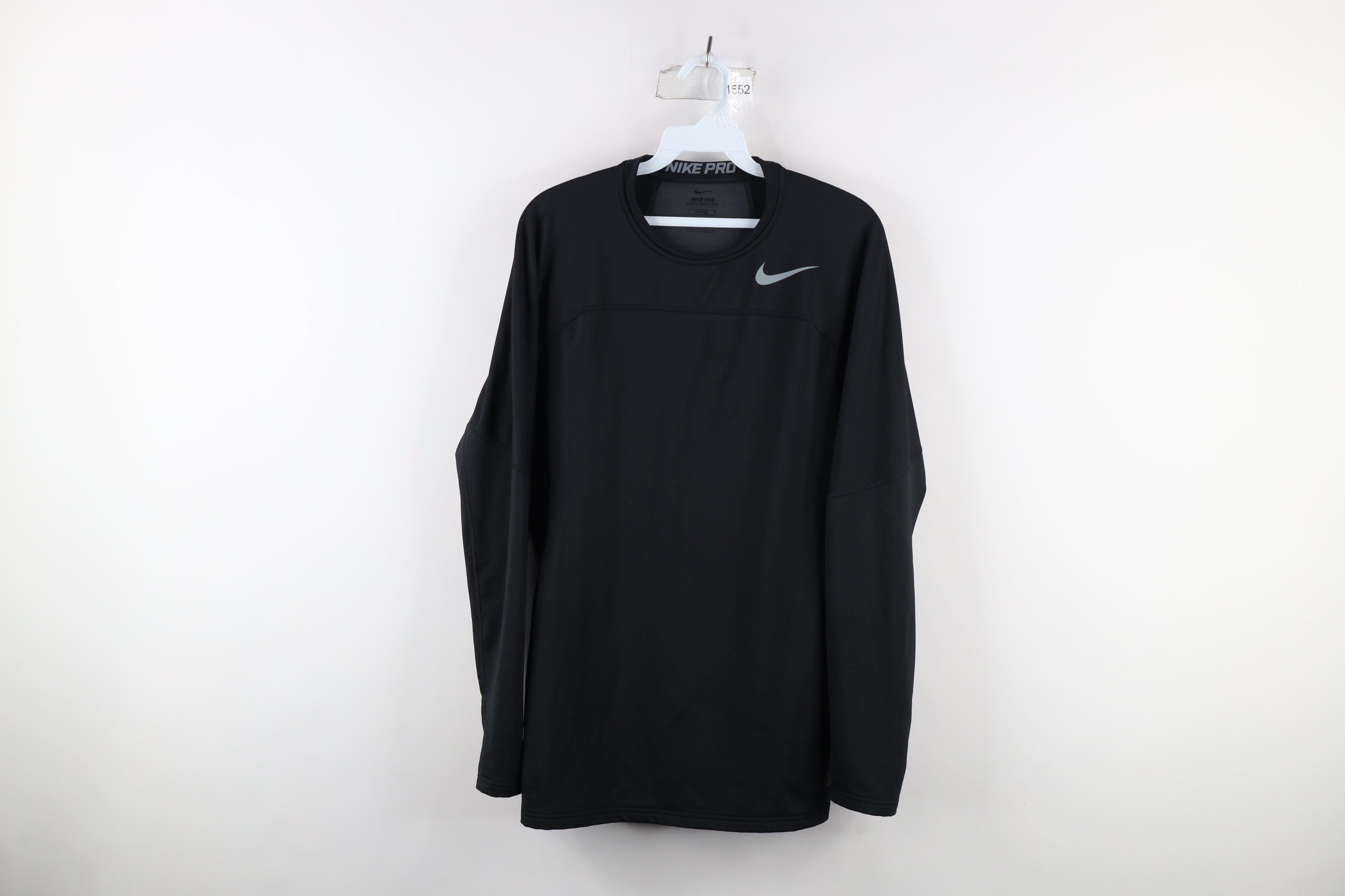 Nike Vintage Nike Pro Hyperwarm Compression Training Long Sleeve T Shirt Grailed