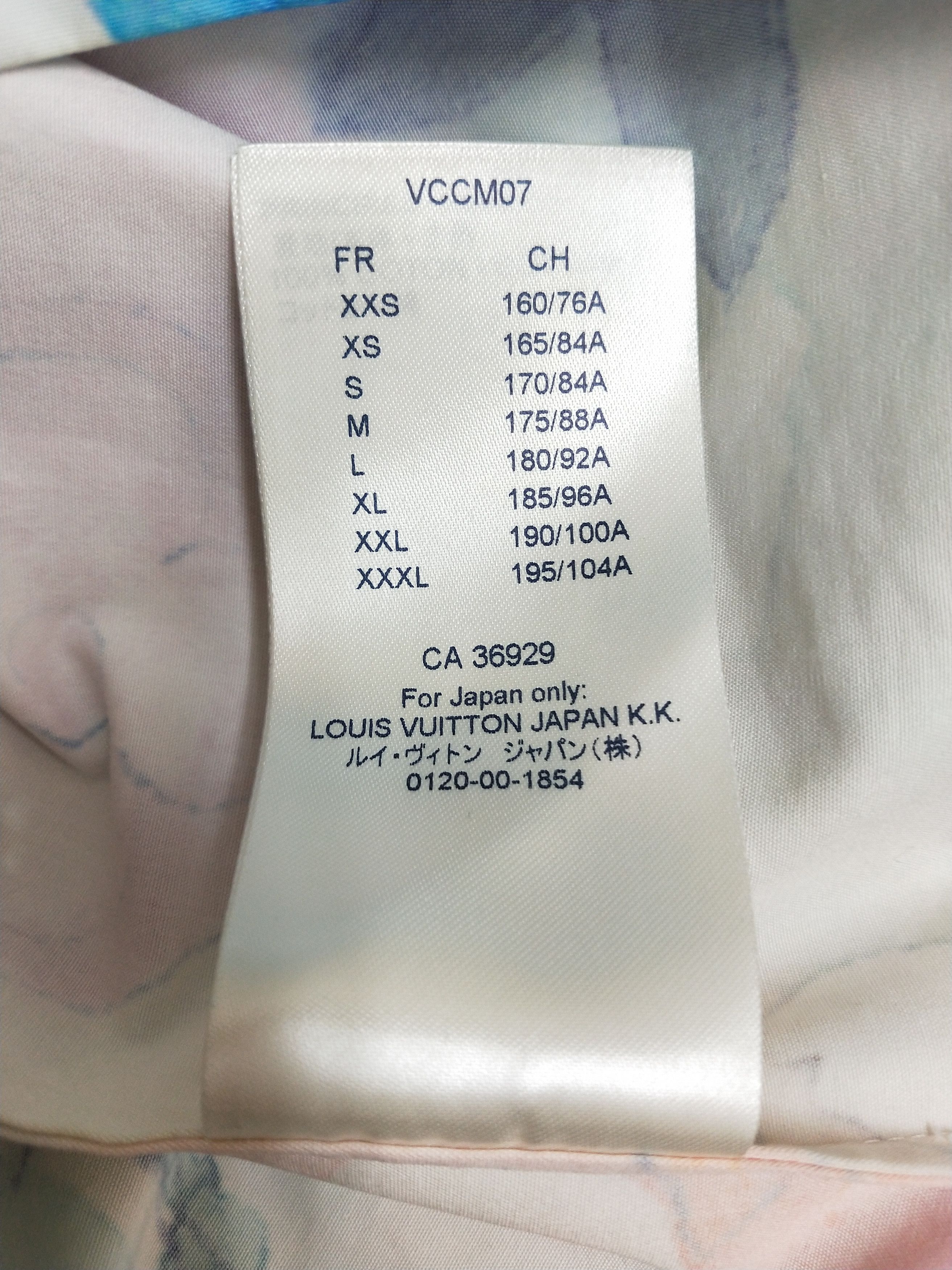 Louis Vuitton Watercolor Monogram Shirt Size US XL / EU 56 / 4 - 7 Thumbnail