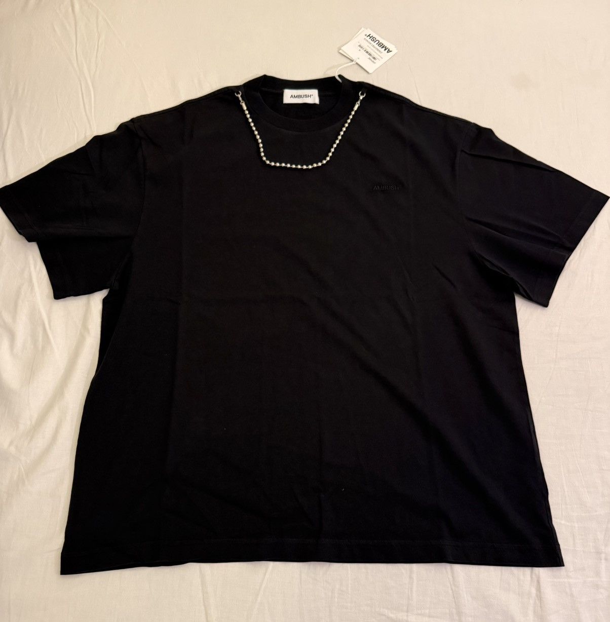 Ambush Design Ambush Ball Chain T-Shirt Black M Size US M / EU 48-50 / 2 - 1 Thumbnail