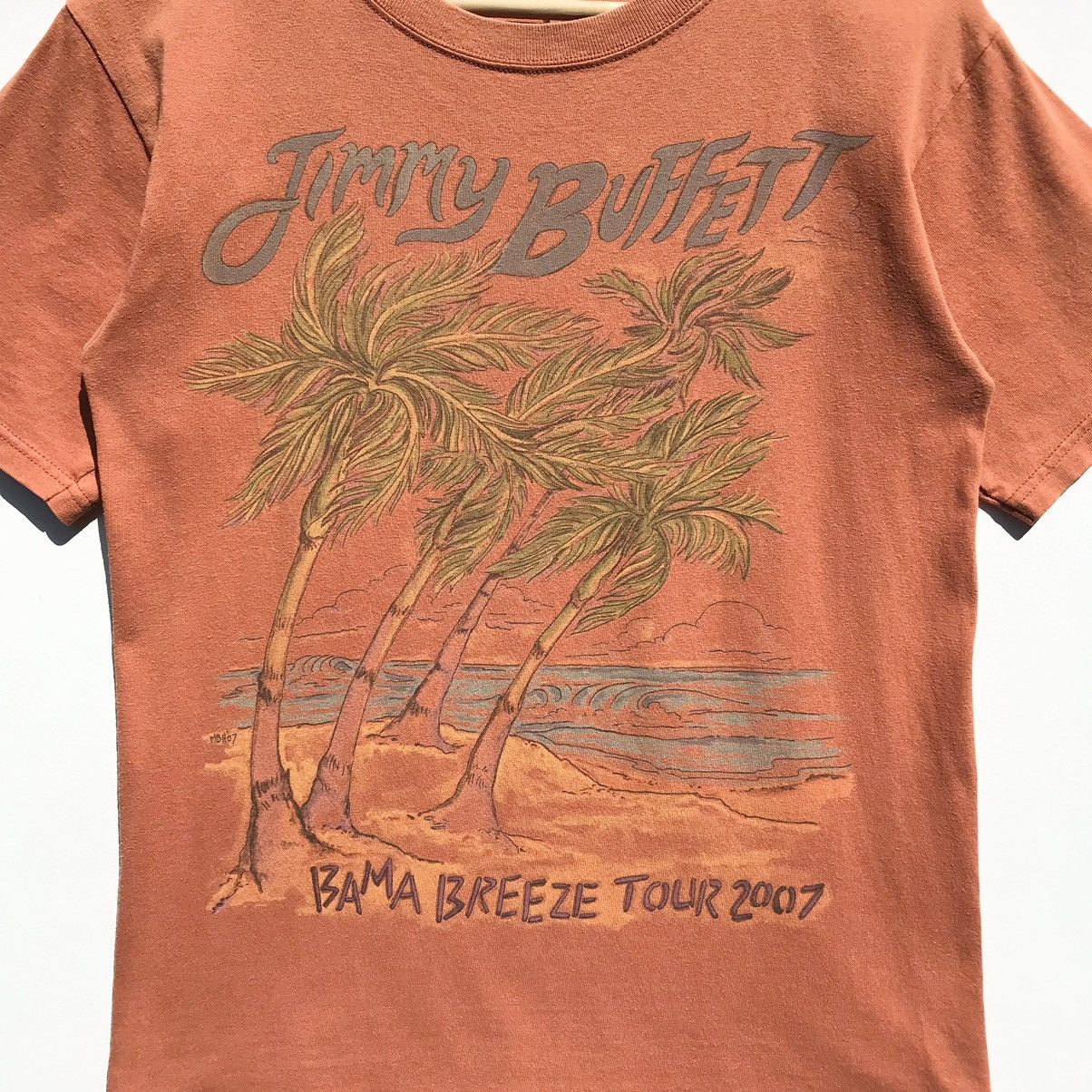 Band Tees × Vintage Vintage Jimmy Buffett Bama Breeze Tour 2007 Shirt Size US S / EU 44-46 / 1 - 10 Thumbnail
