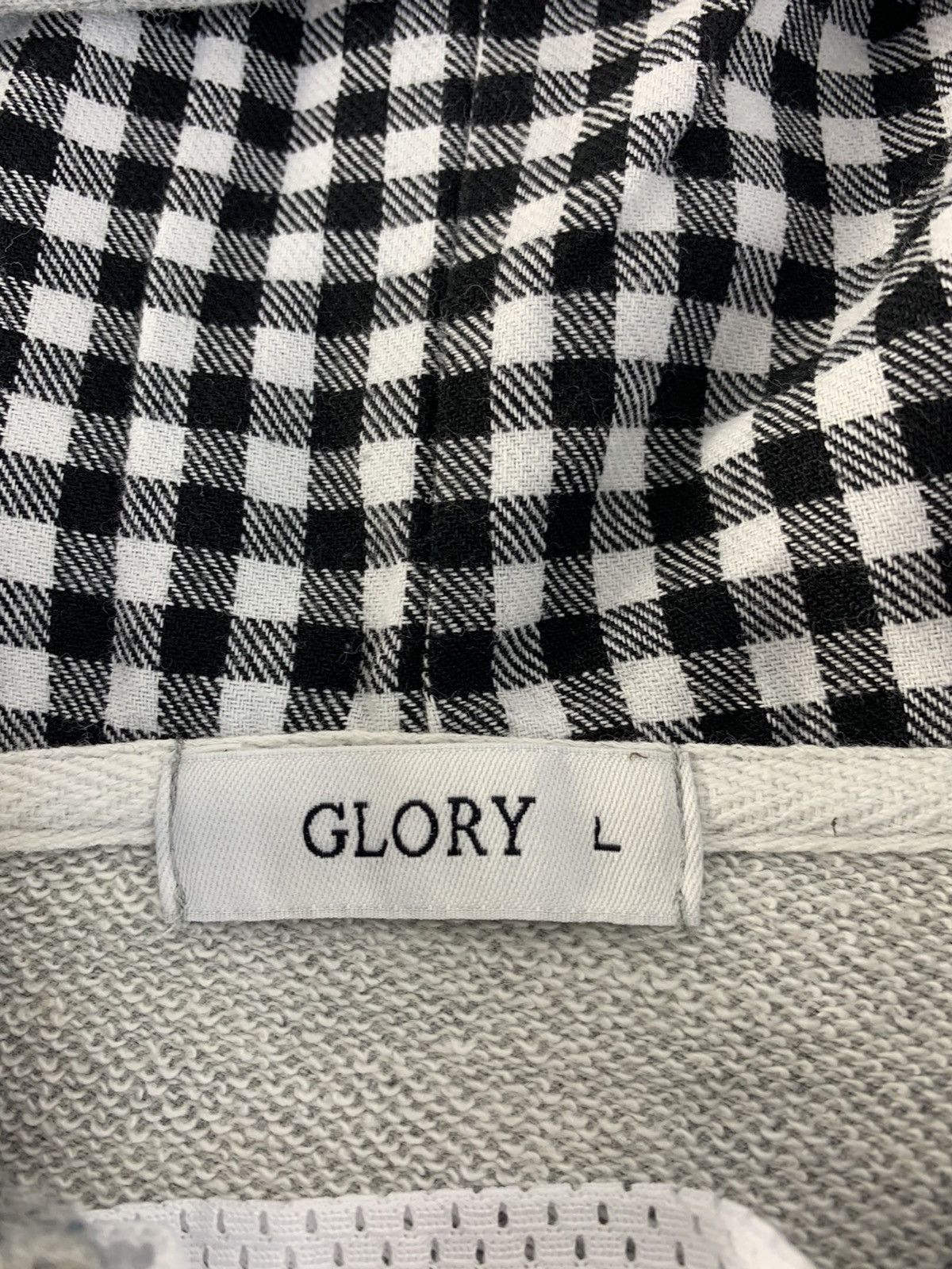 Japanese Brand Hype Japanese Brand Glory Por Favore Hoodies Half Zip Size L / US 10 / IT 46 - 4 Thumbnail
